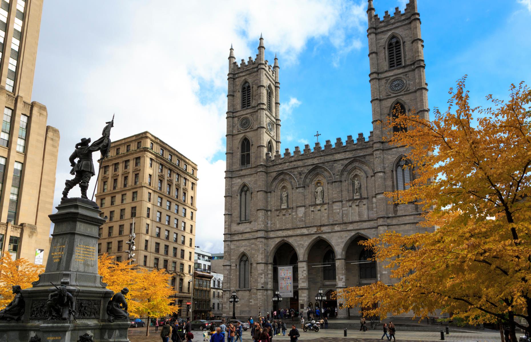 Now: Notre-Dame Basilica, Montreal, Quebec