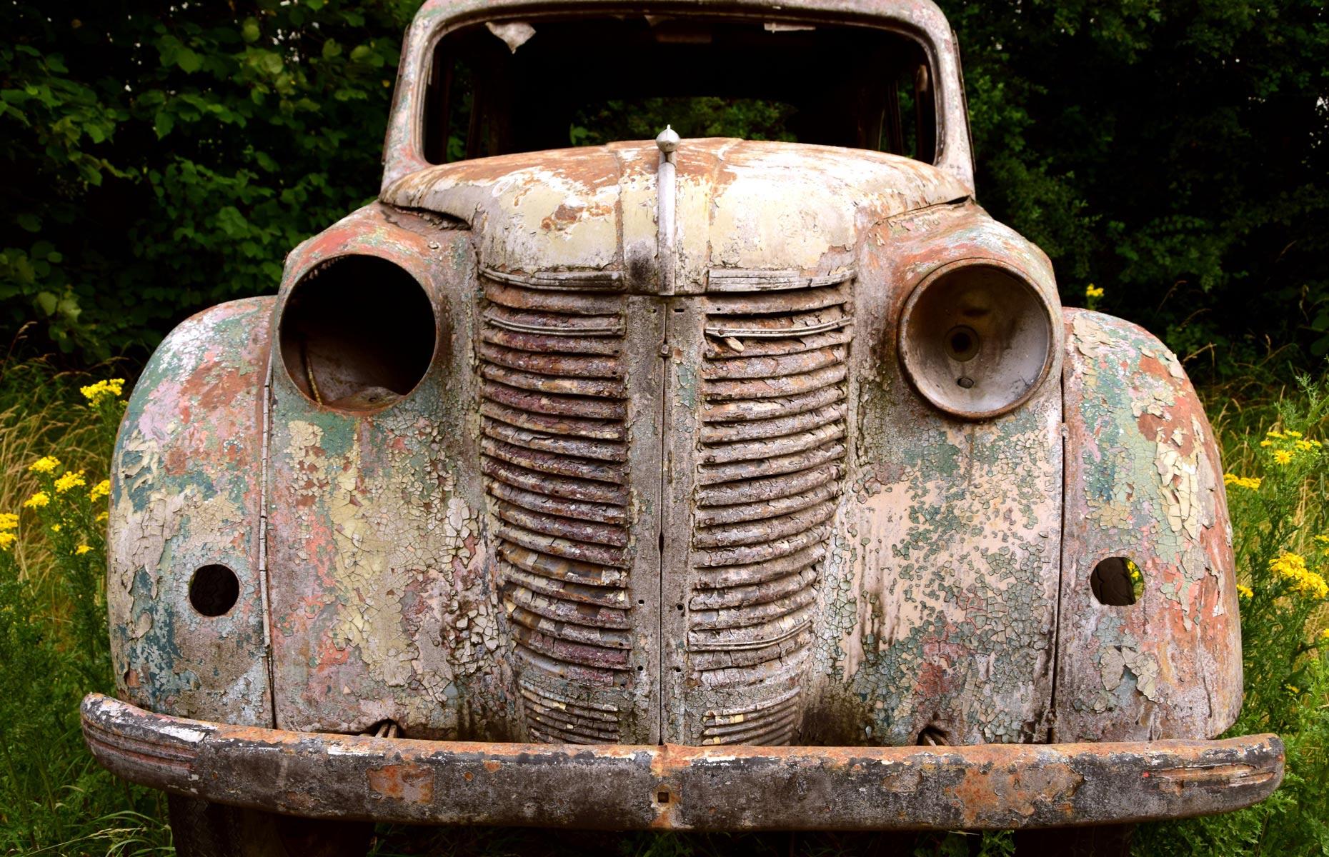 Châtillon Car Graveyard, Châtillon, Belgium
