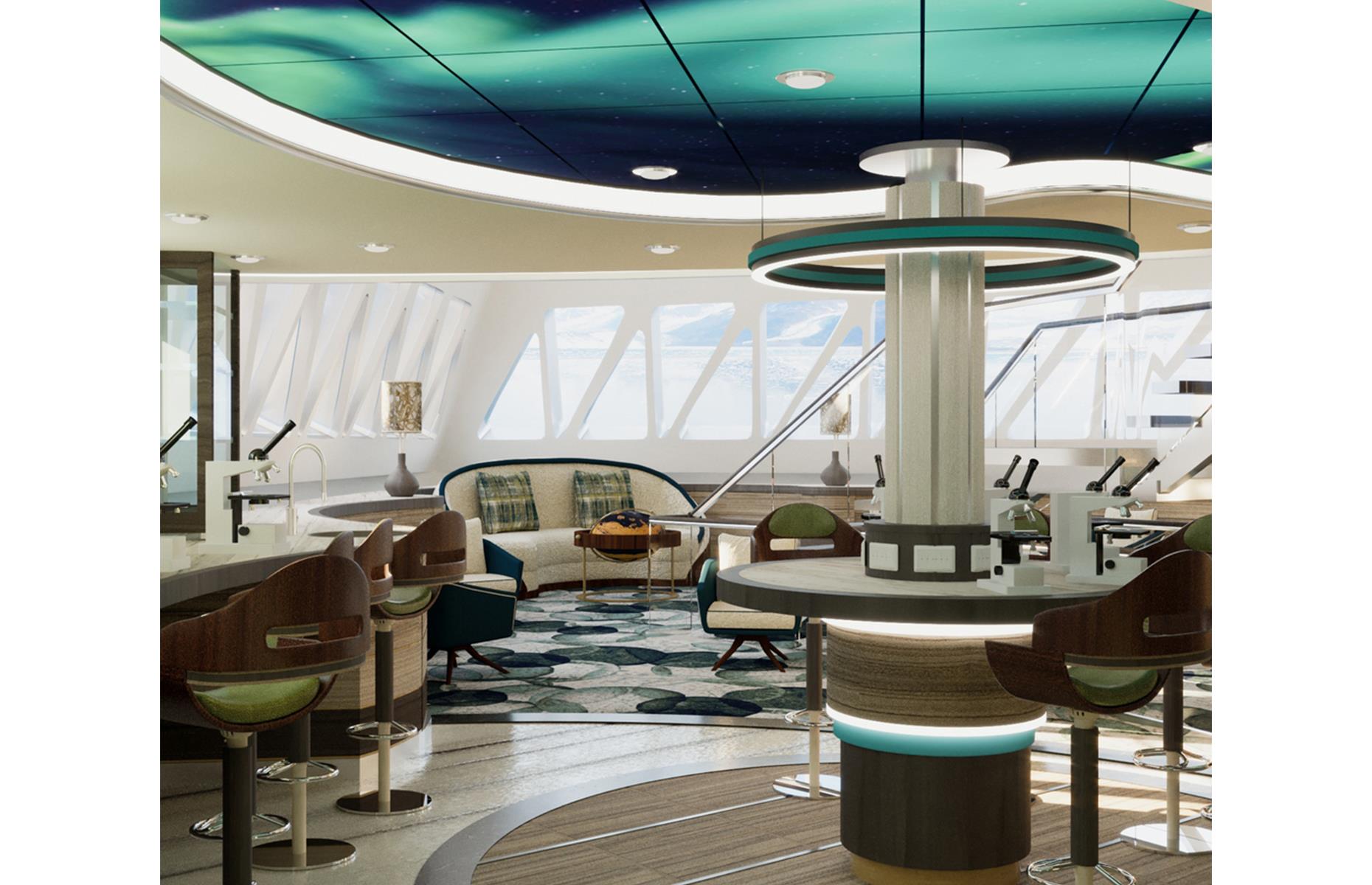 Aurora Expeditions and AE Expeditions ships have science laboratories onboard