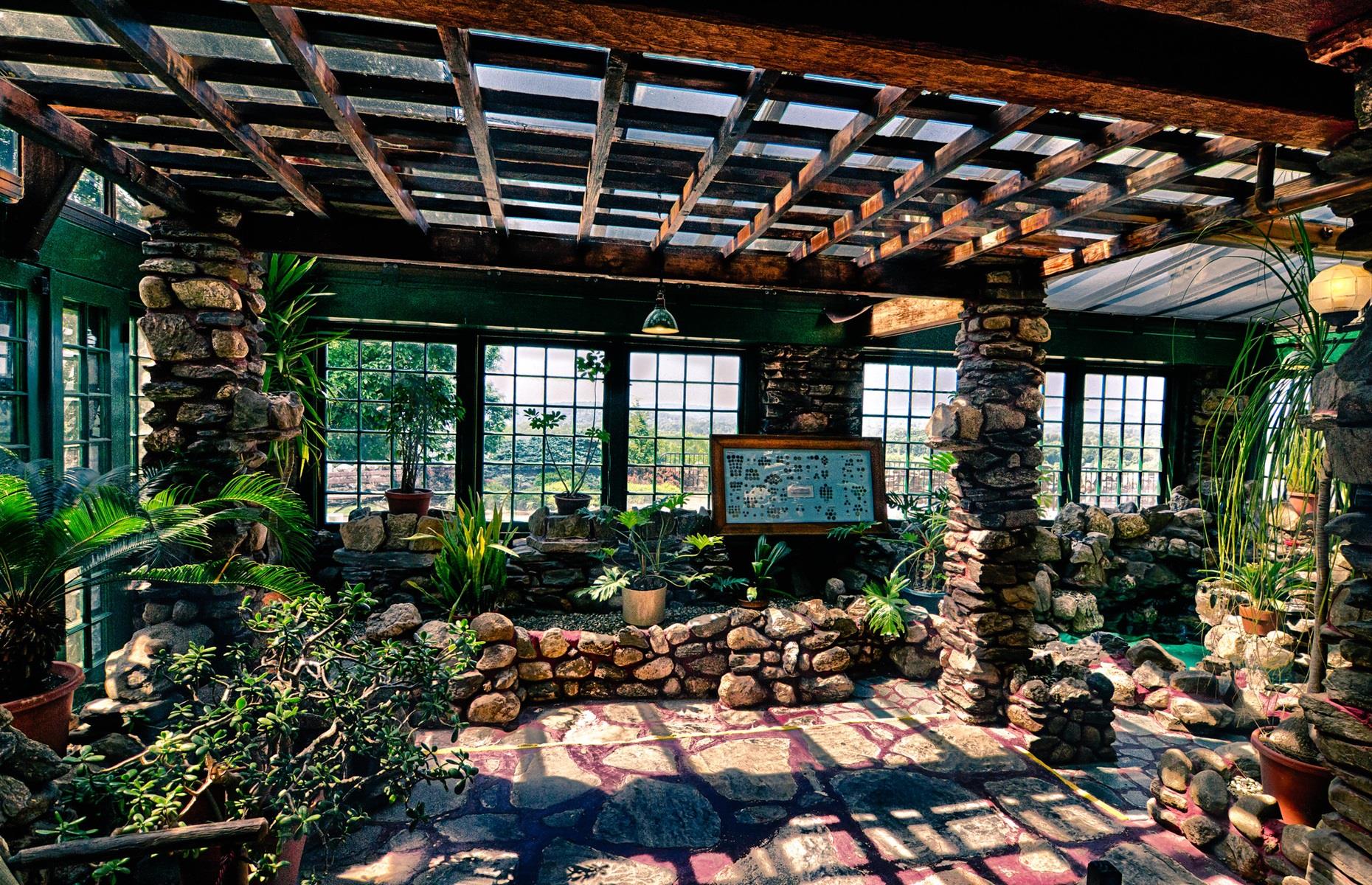 Jardín interior caprichoso