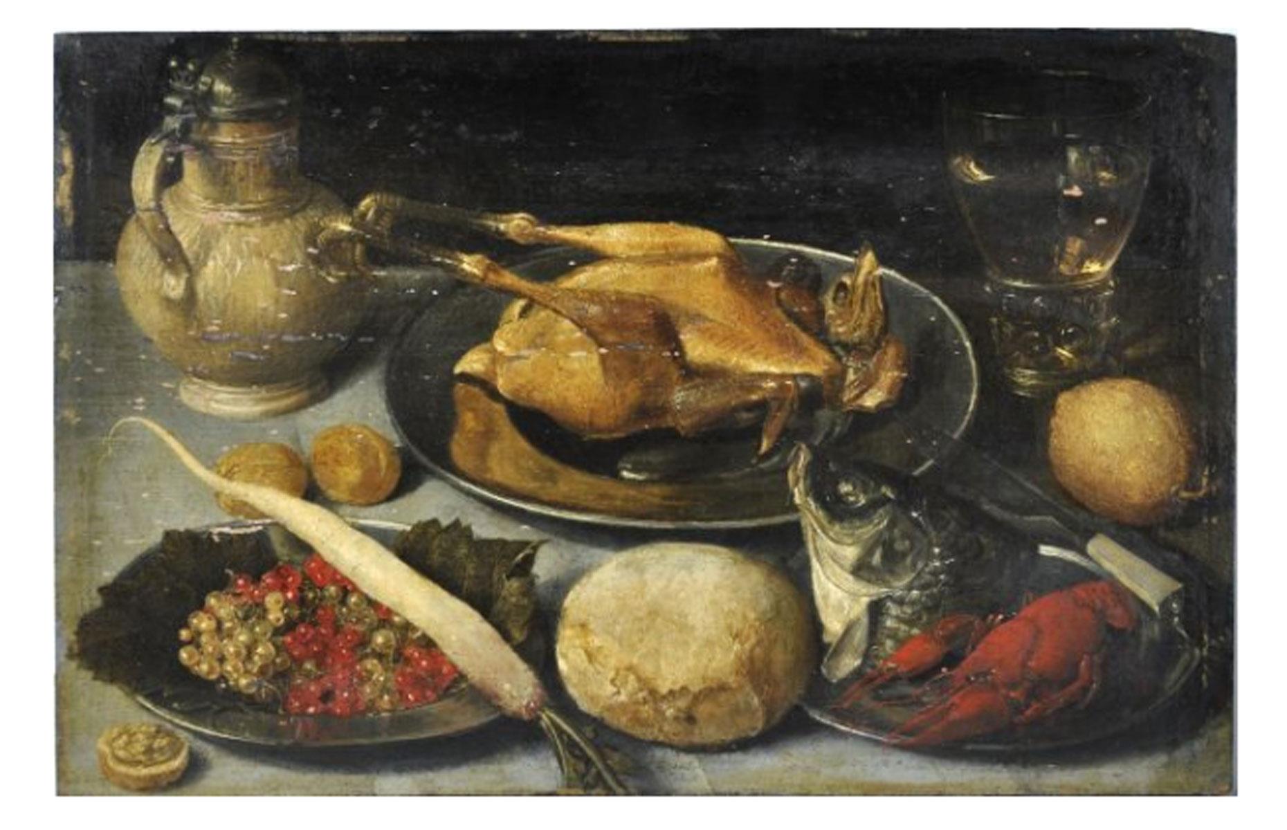 The 17th-century Flemish painting