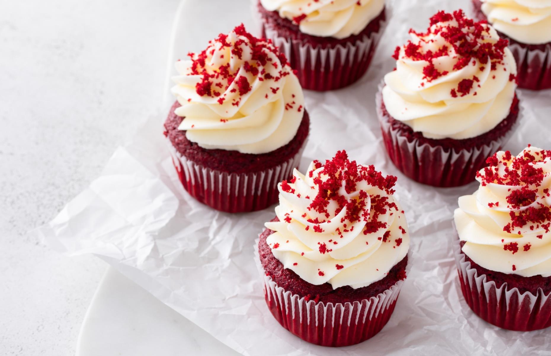 69. Red velvet cupcakes