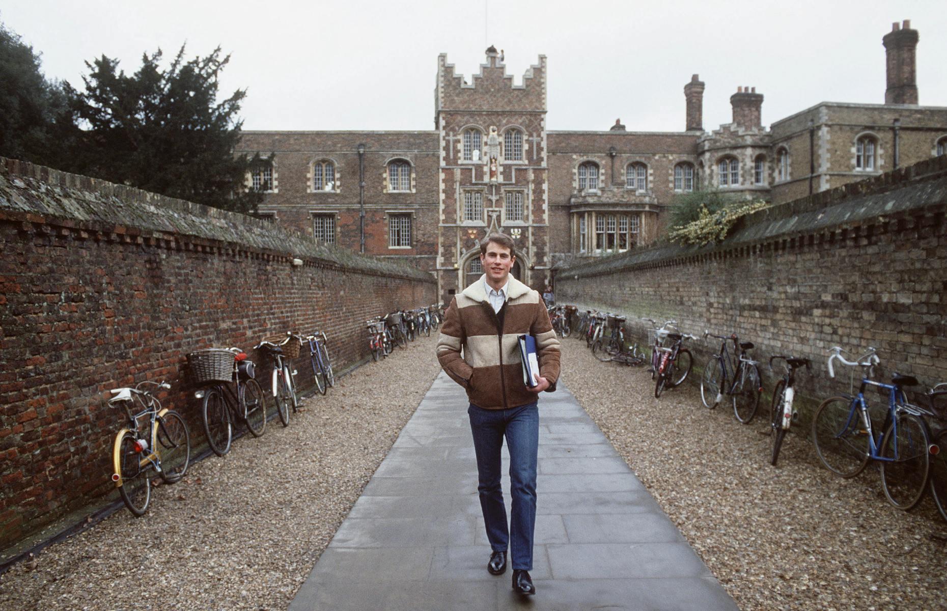 Prince Edward at university