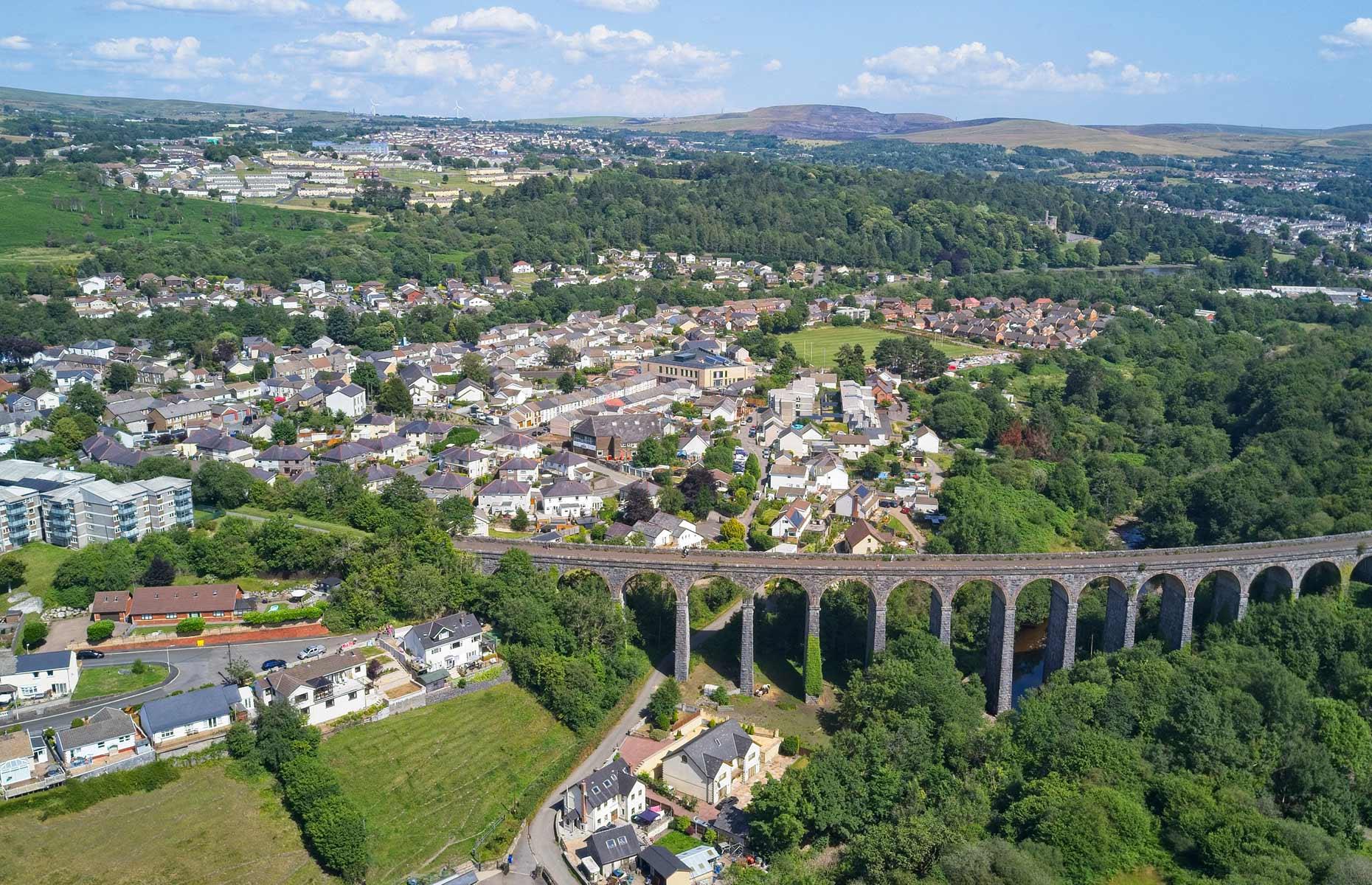 5 Merthyr Tydfil (2.57 incidences per sq km)