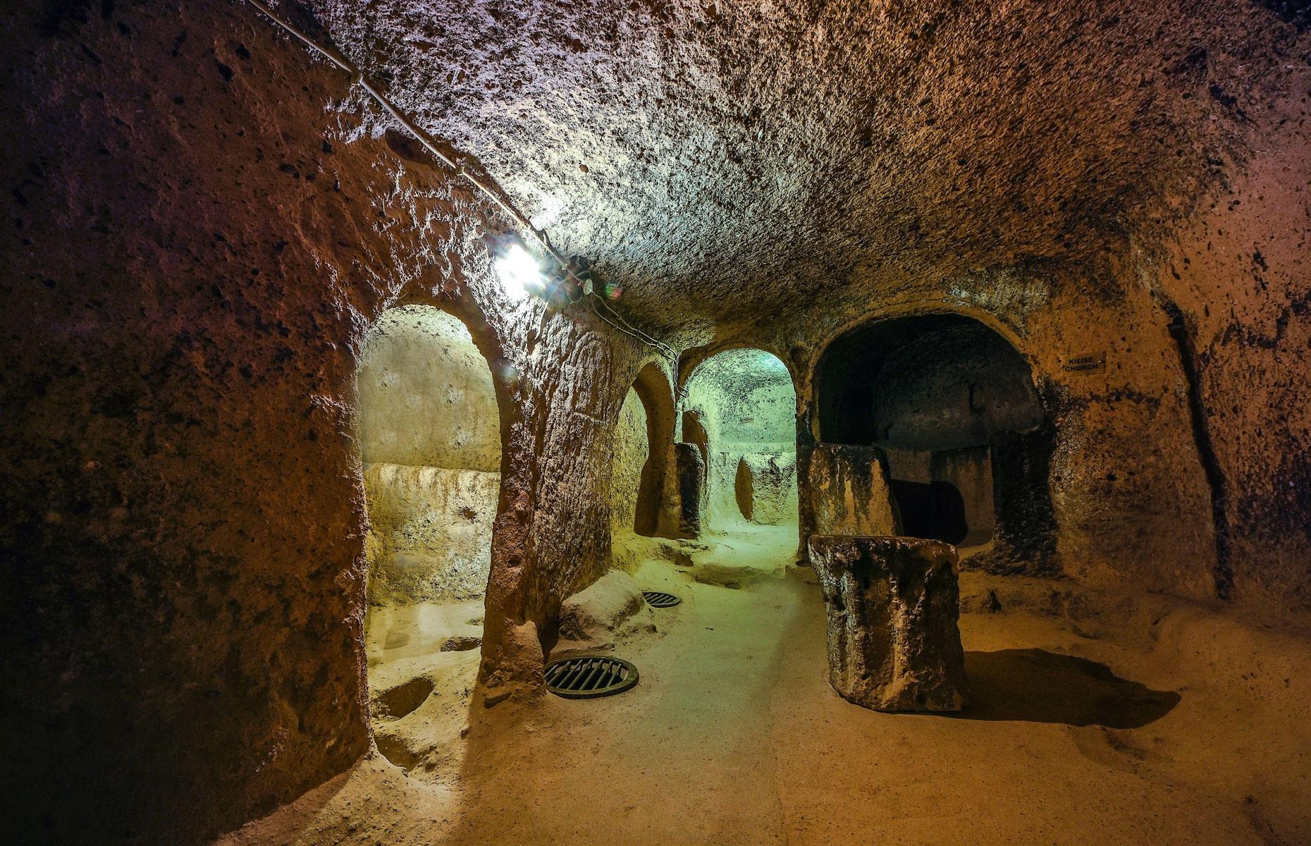 Derinkuyu Underground City's food stores