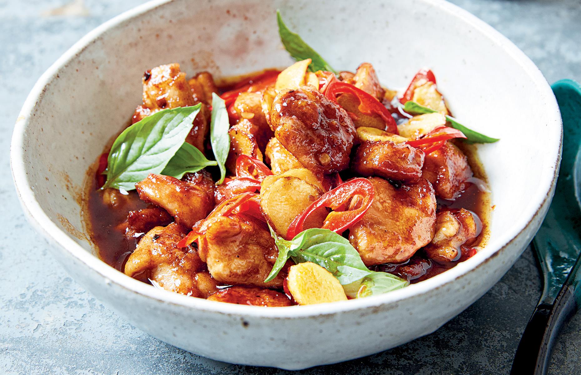 Three-cup chicken