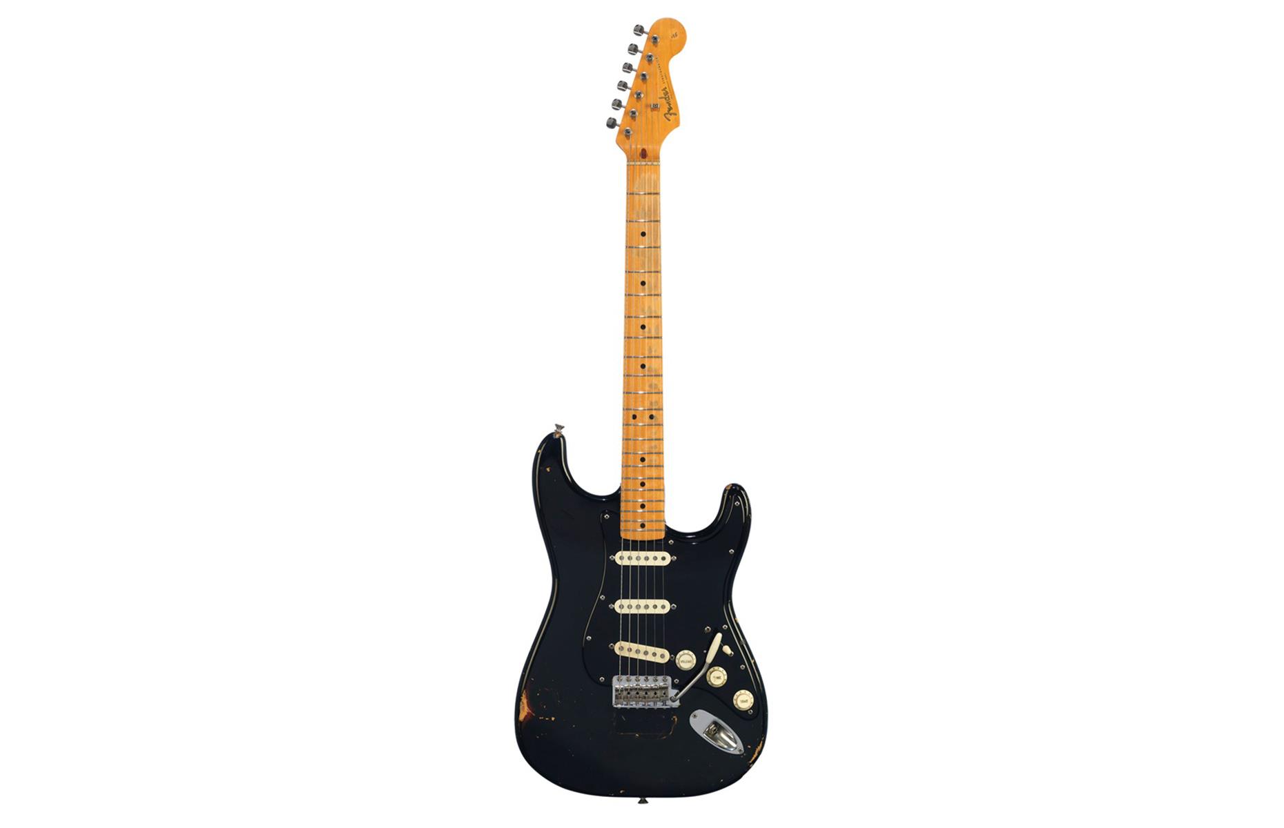 David Gilmour’s 1954 Fender Stratocaster guitar – $3.975 million (£3.1m)