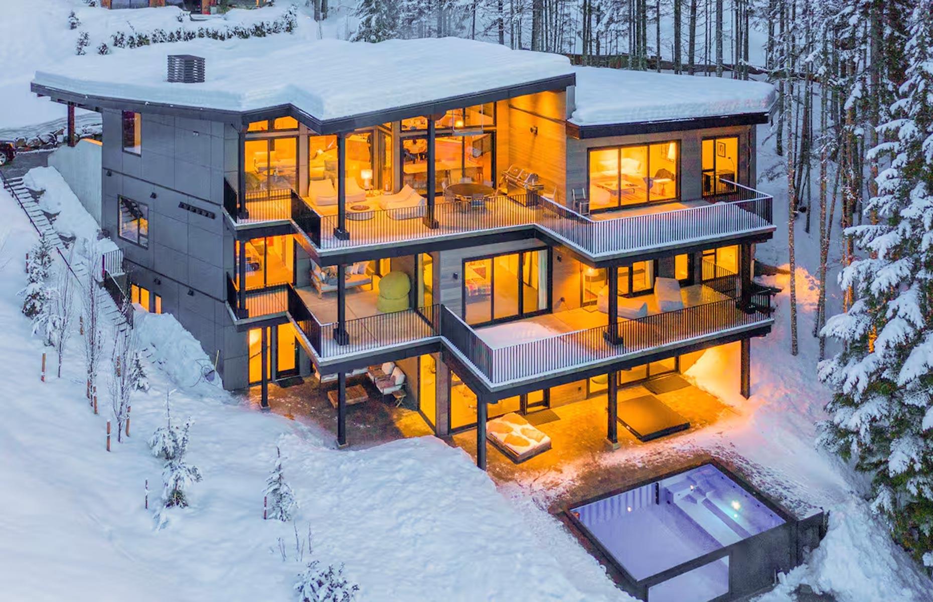 Modern Whistler chalet, British Columbia, Canada