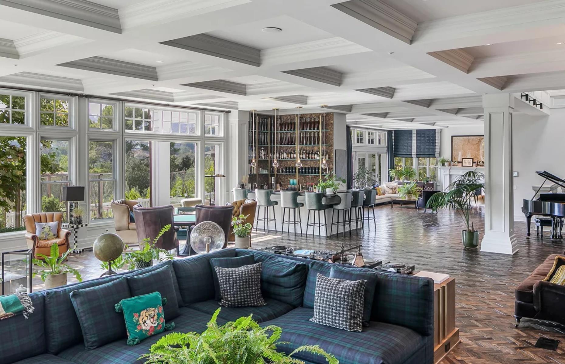 Calvin Harris' hillside mansion: $3,333 (£2.7k) per night