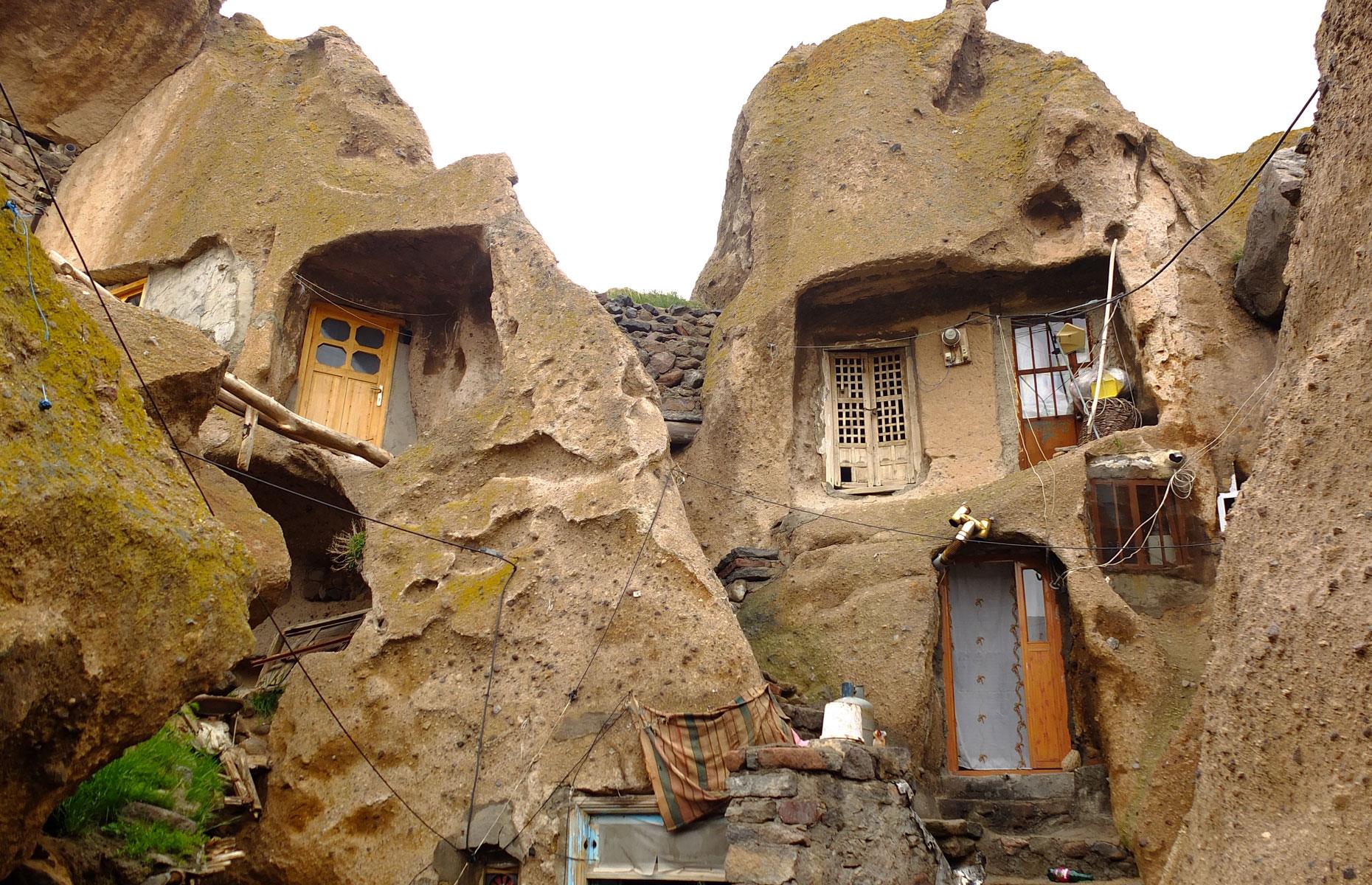 Klippenhäuser von Kandovan, Osku, Iran