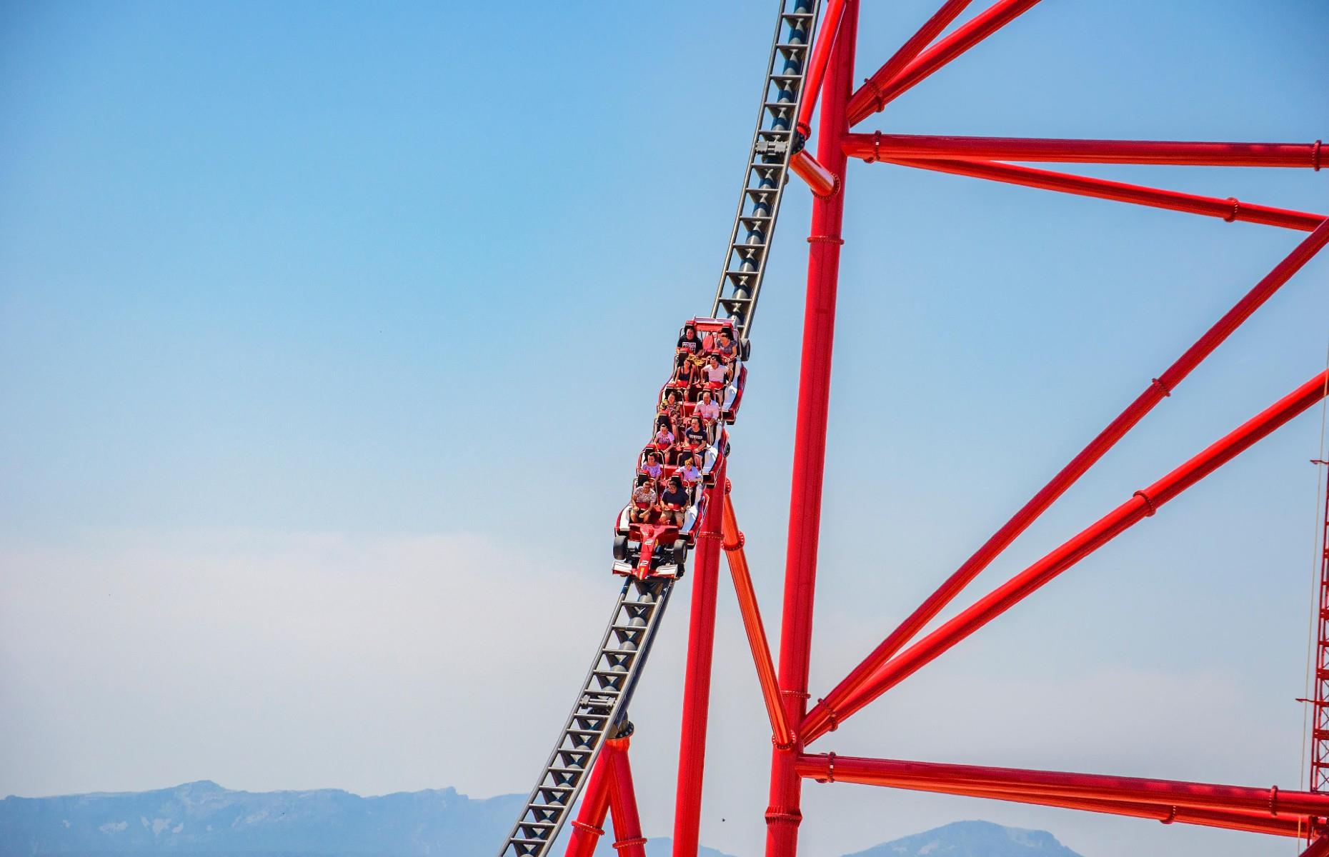 31. Red Force Roller Coaster, Spain