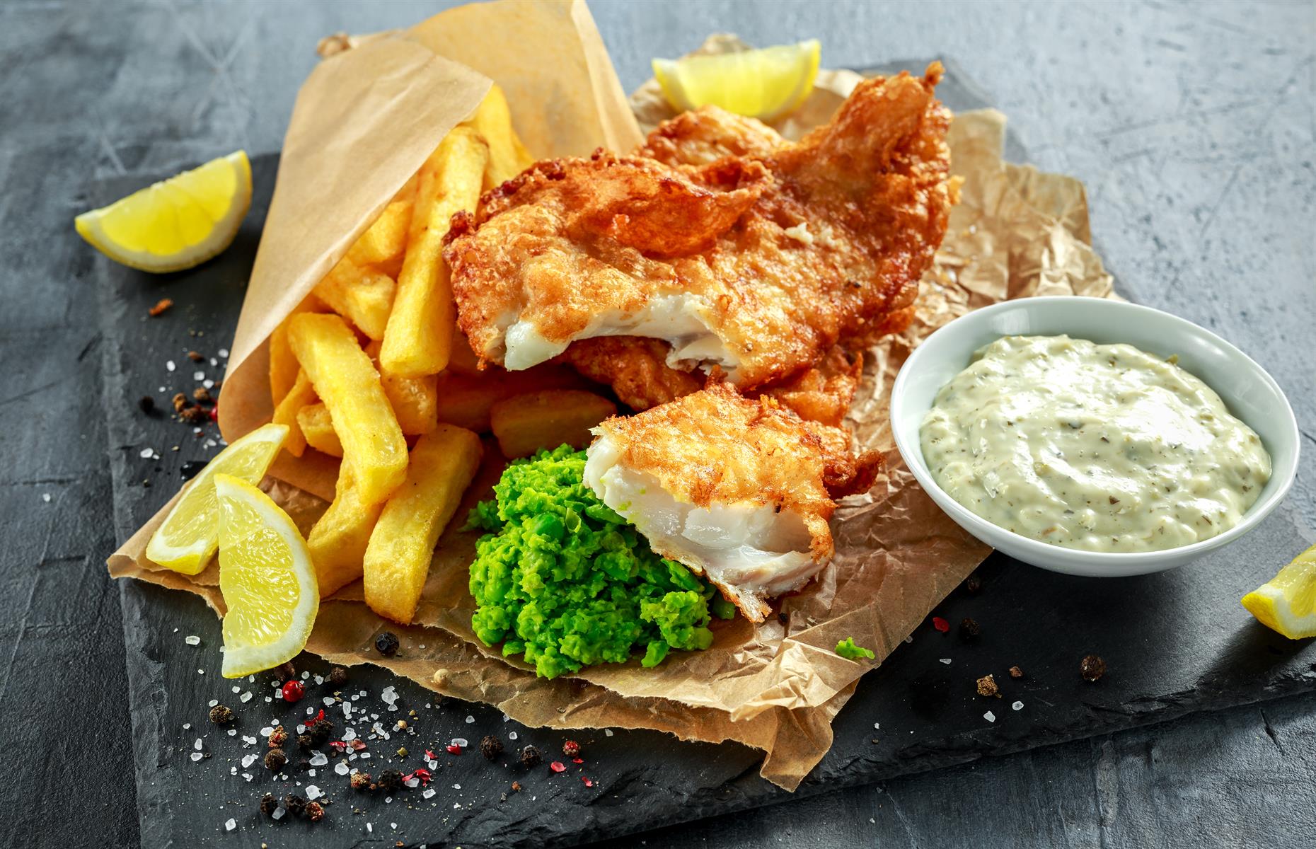 16. Fish and chips