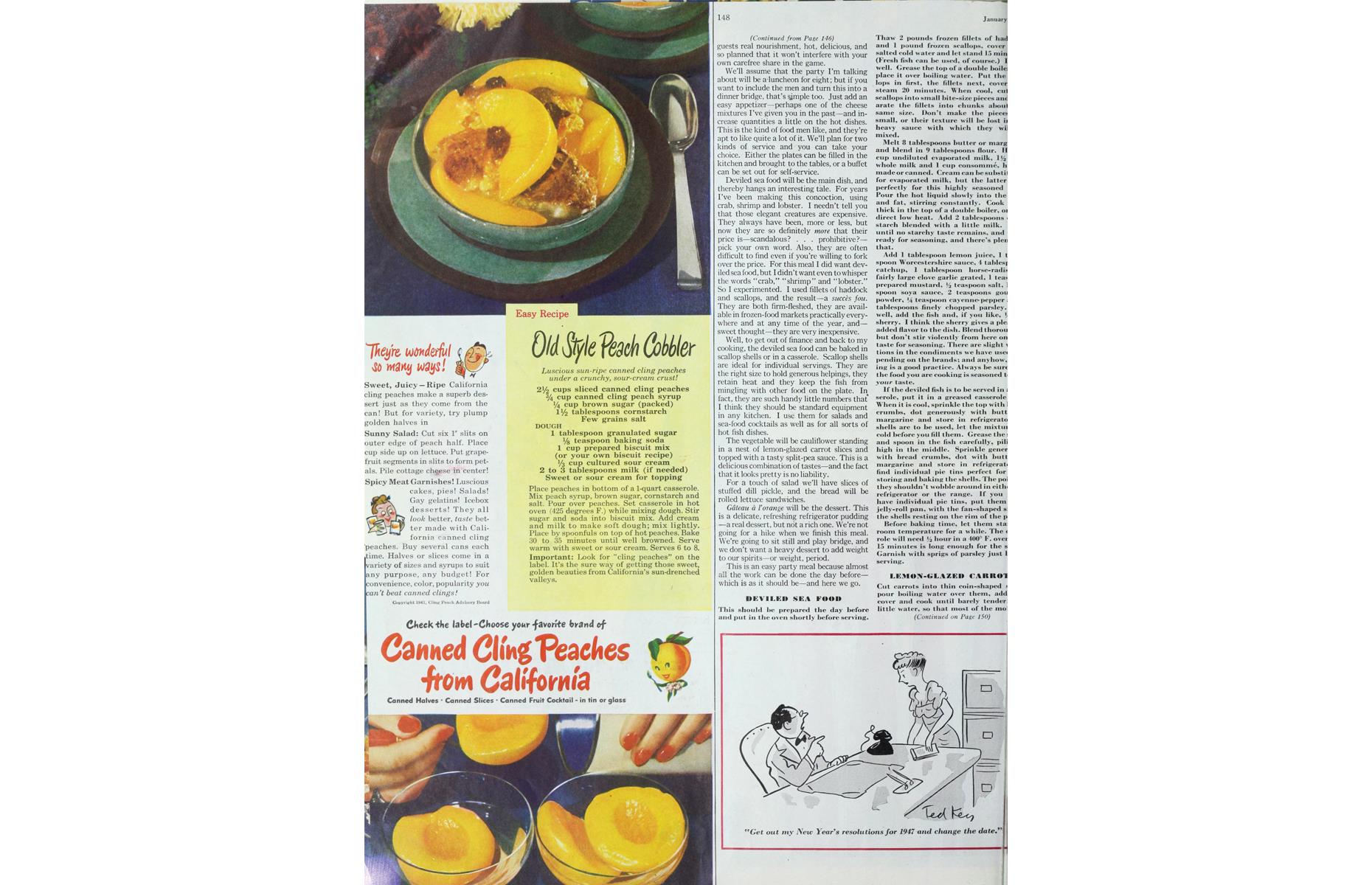 5. Peaches in syrup