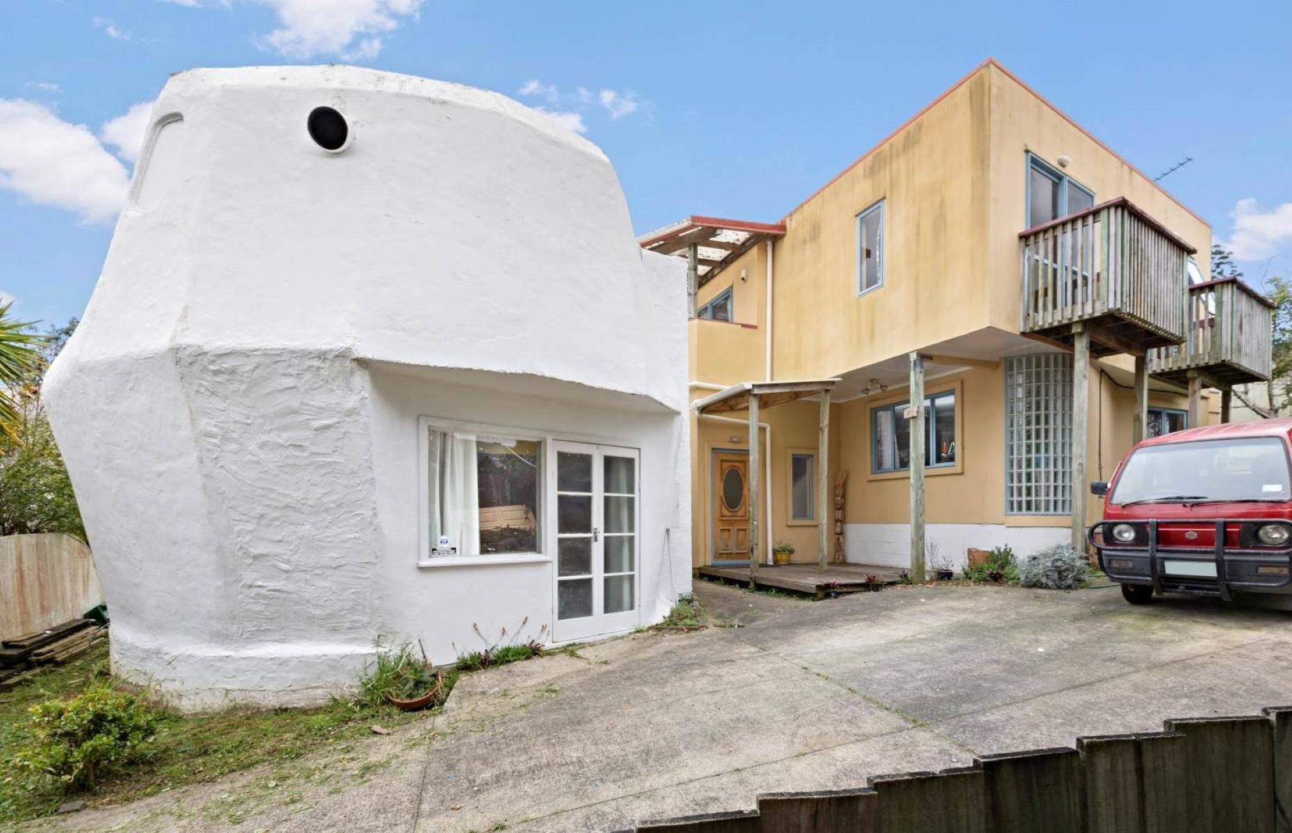 Flintstone home, Auckland, New Zealand