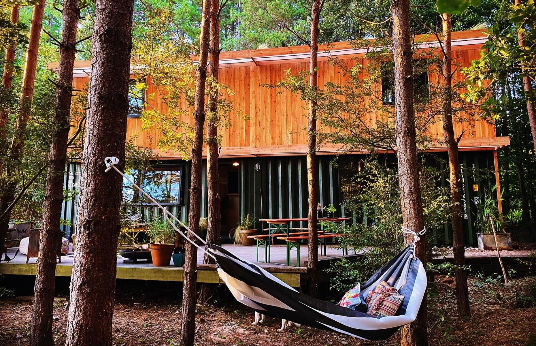 Creating a glamping cabin