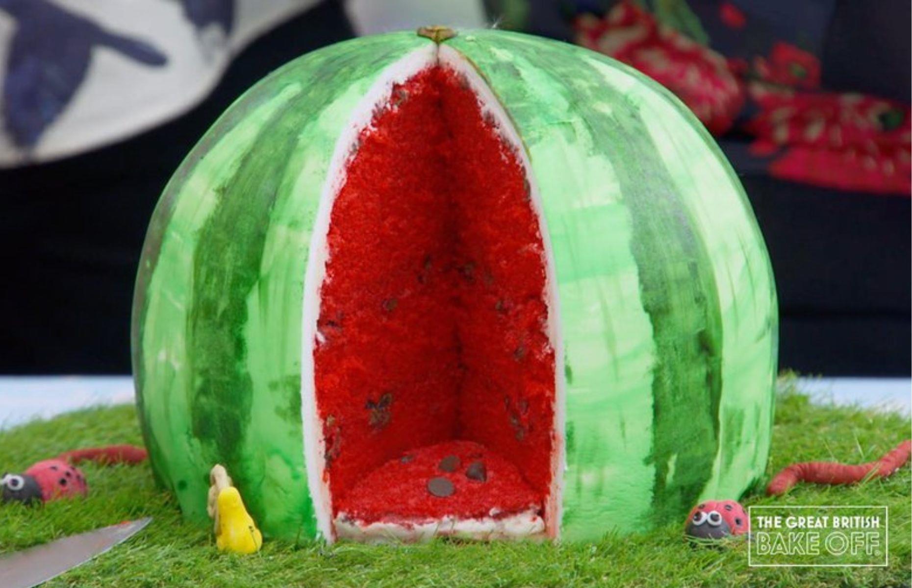 22: Flo Atkins’ watermelon illusion cake, 2017