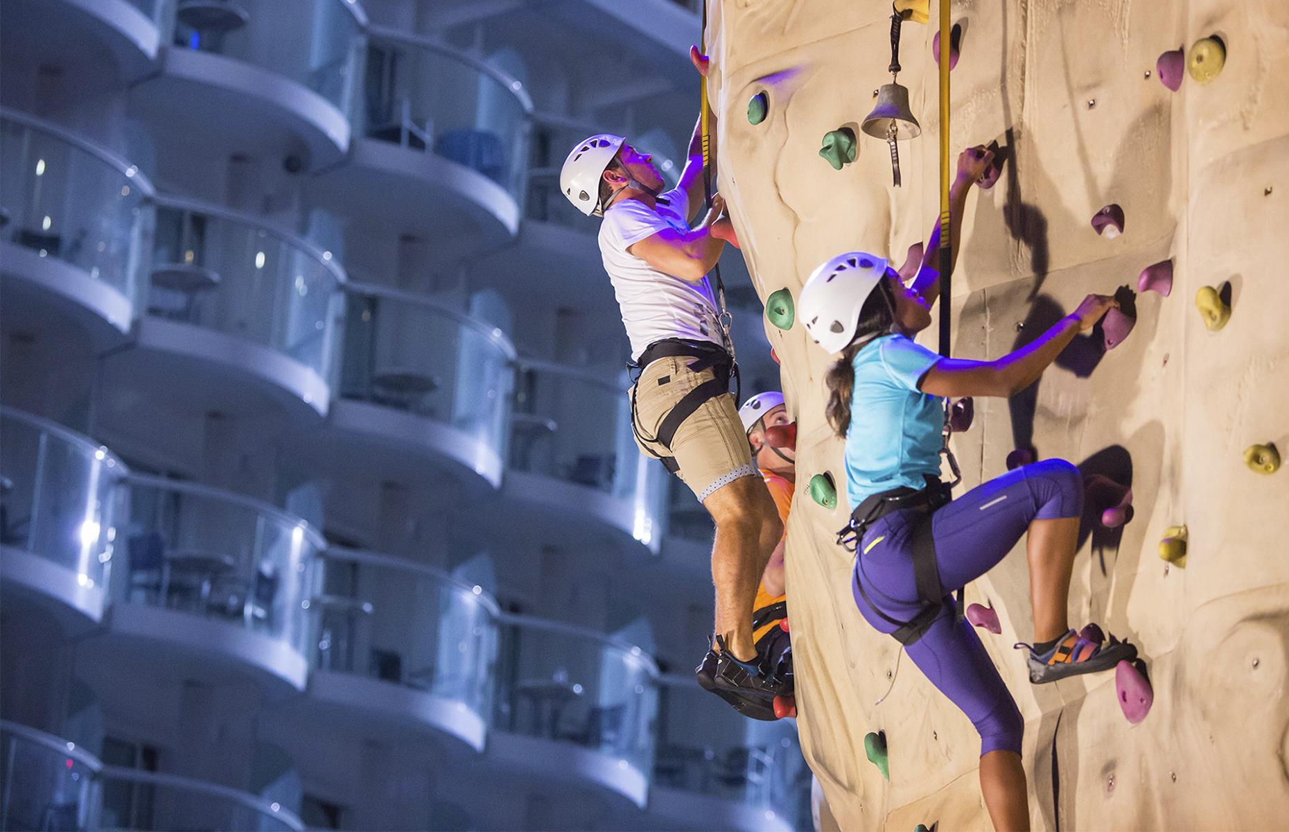 Go rock climbing