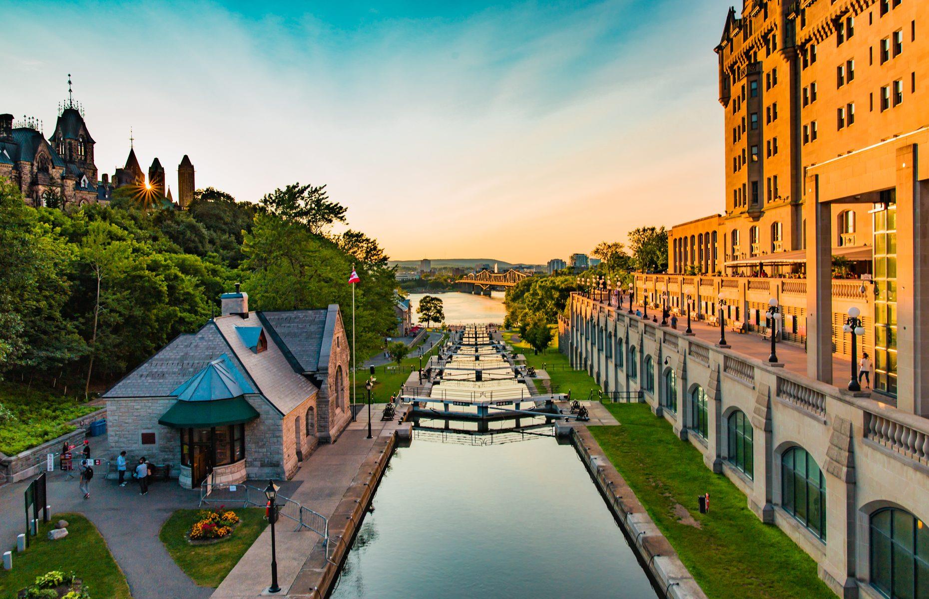 Rideau Canal, Ontario, Canada