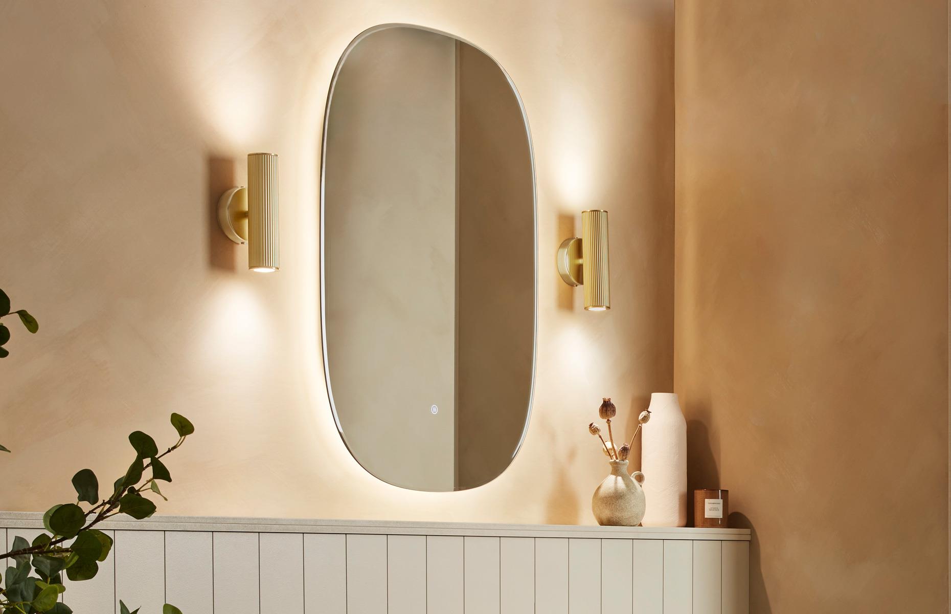 Balance bathroom lighting