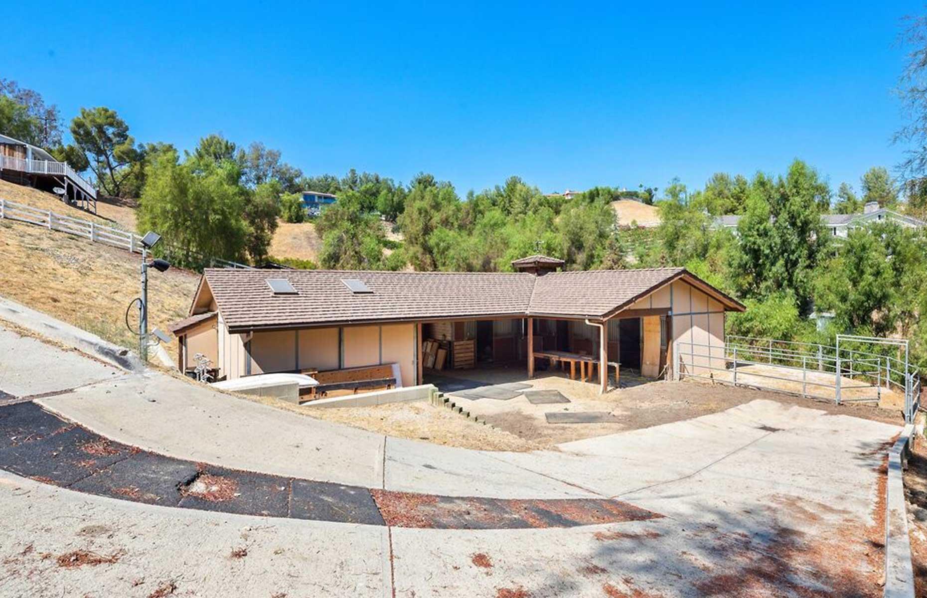 Kim Kardashian’s neighboring Hidden Hills ranch