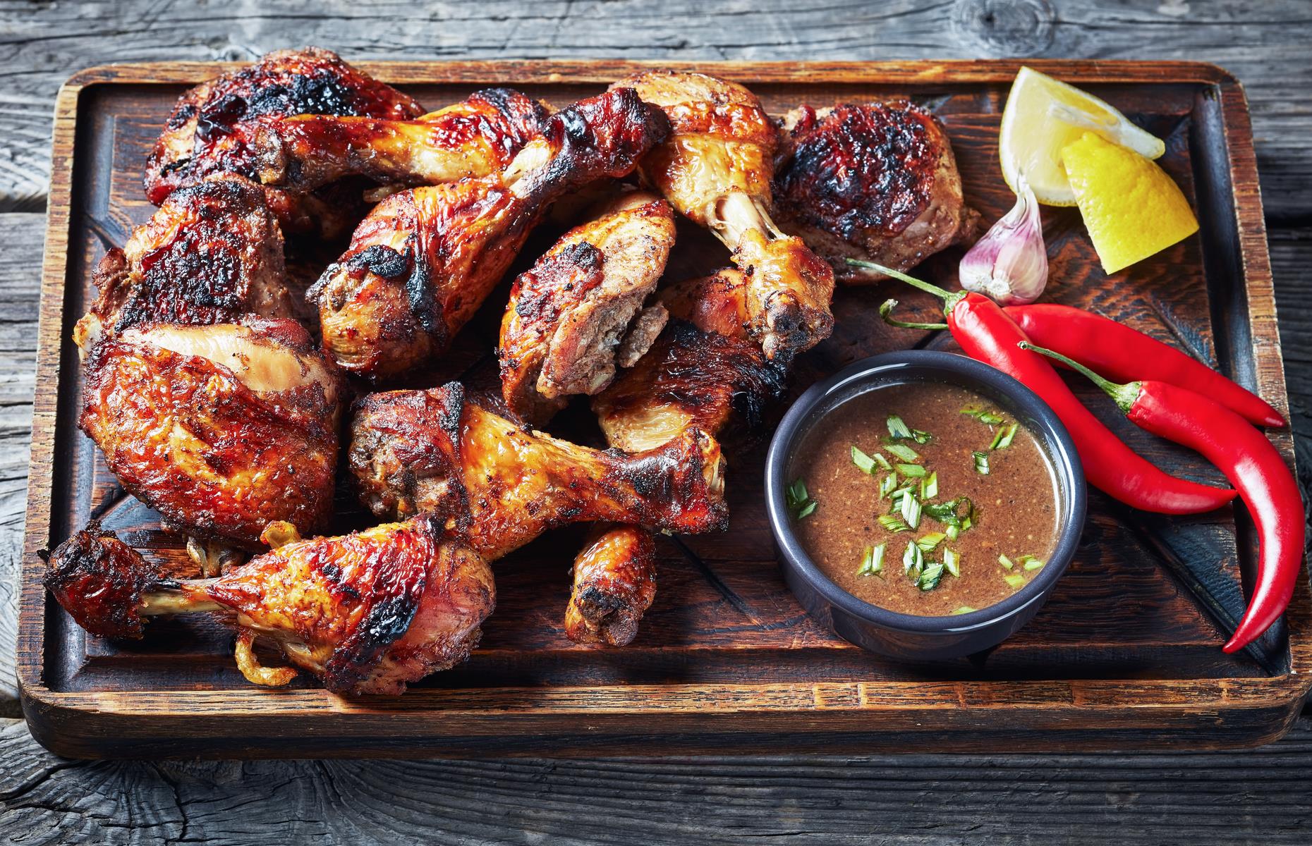 12. Jerk chicken
