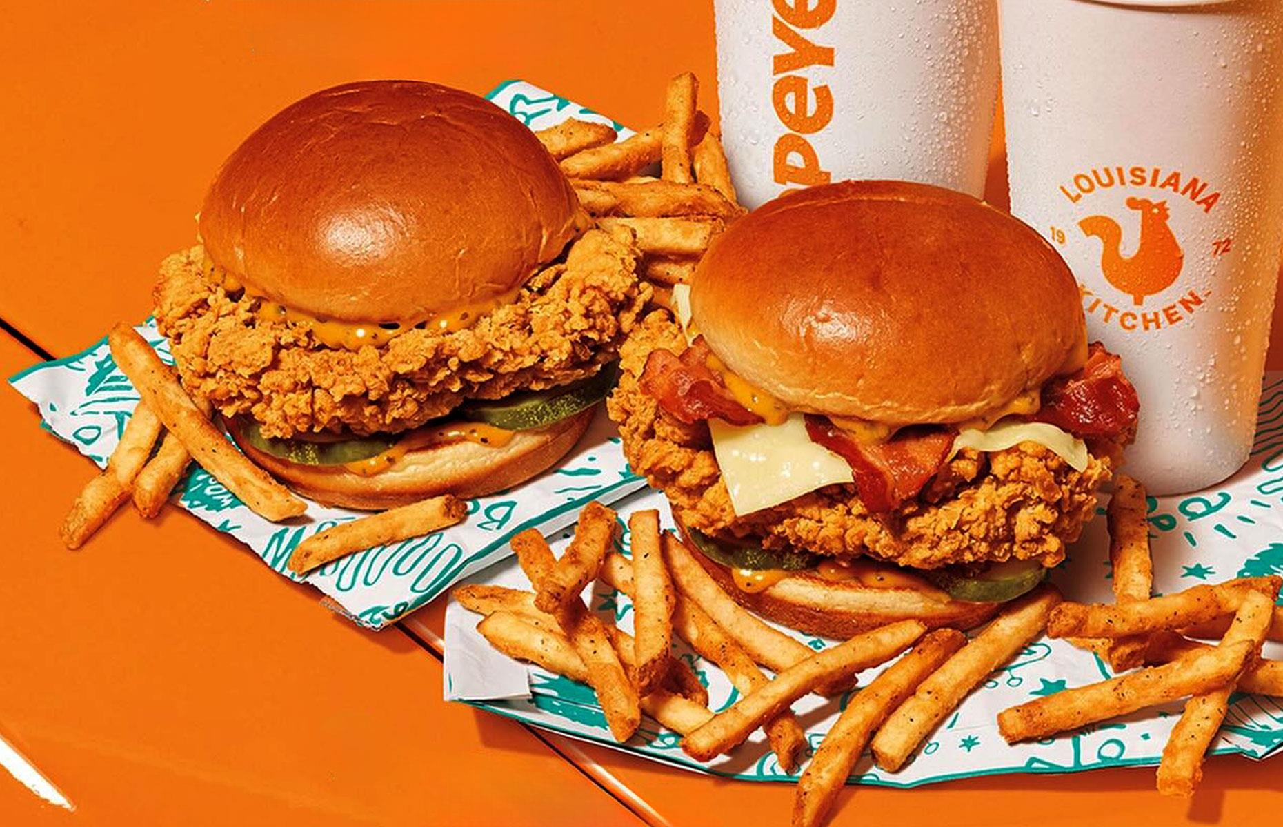 16. Golden BBQ Chicken Sandwich, Popeyes, USA