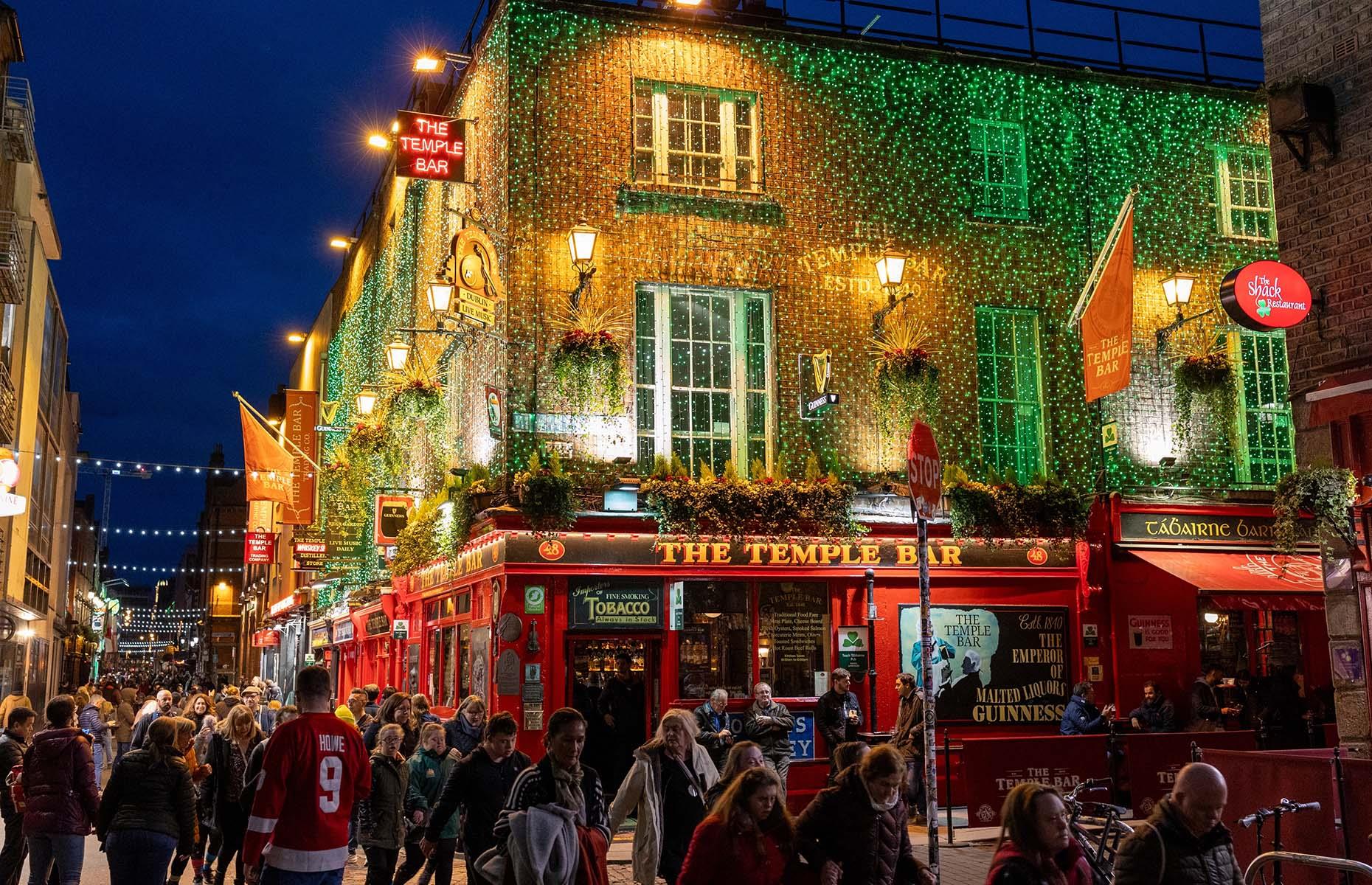 20. The Temple Bar, Dublin, Ireland