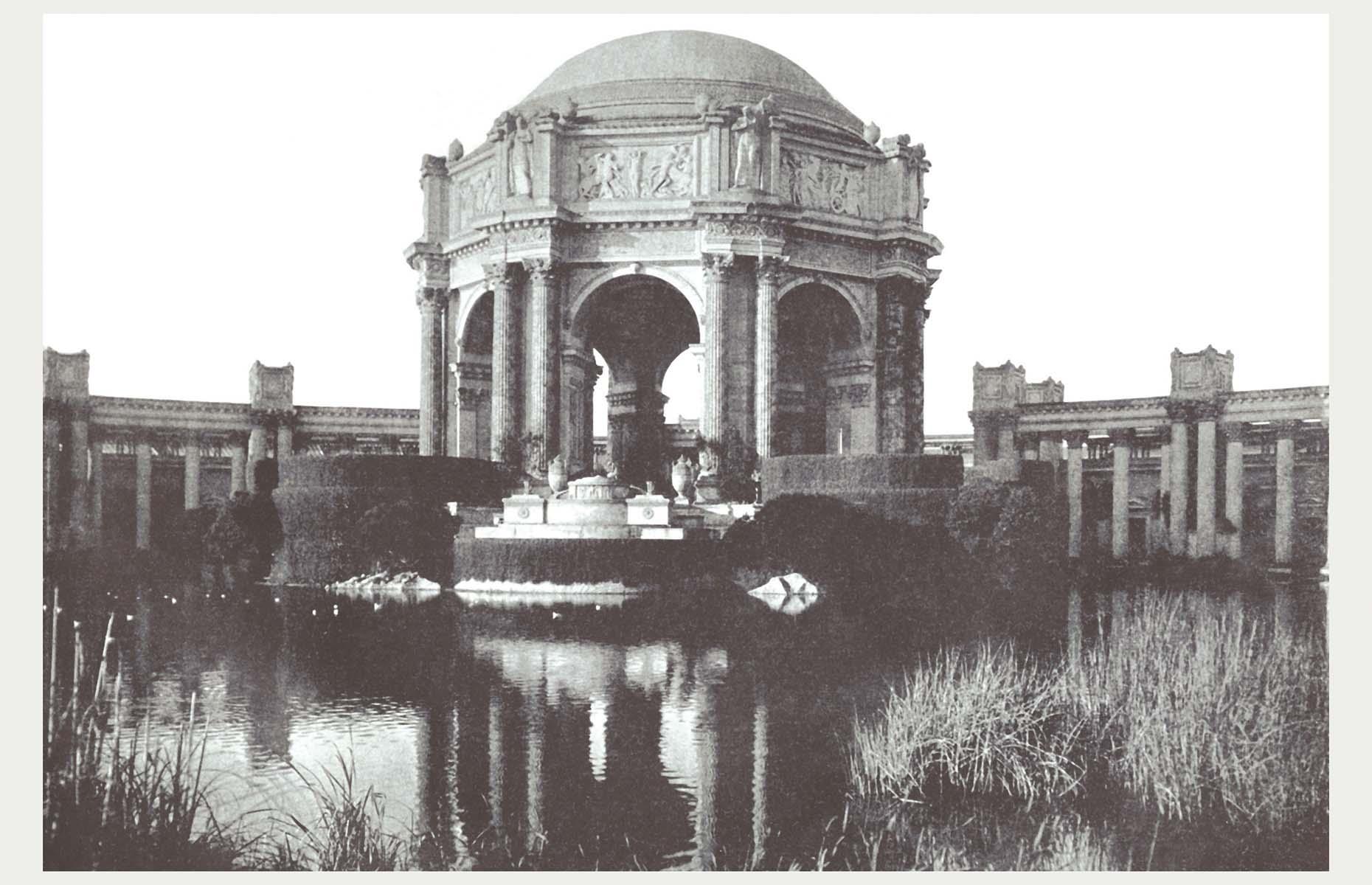 1915: Palace of Fine Arts, San Francisco, California, USA