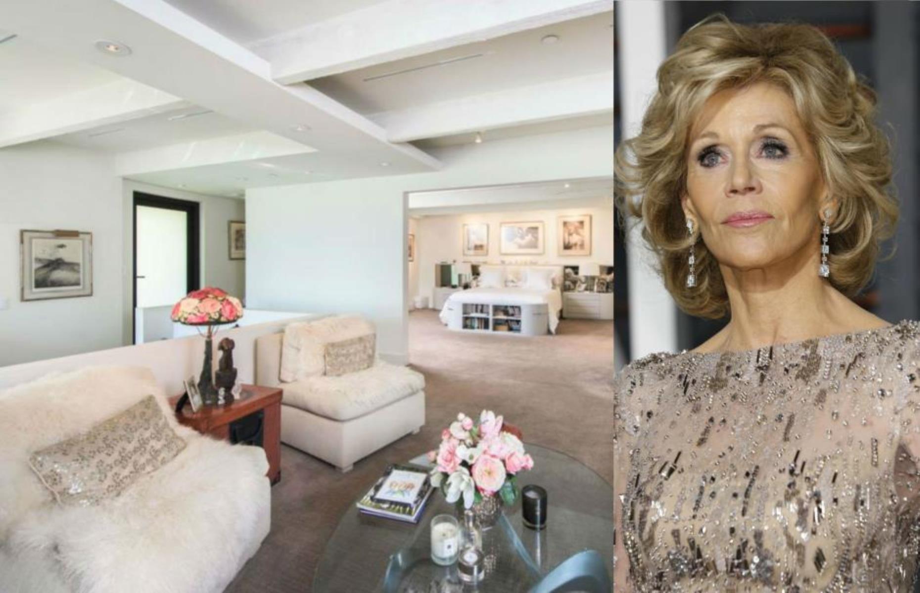 Selling: Jane Fonda, Beverly Hills, $13 million (£10.4m)