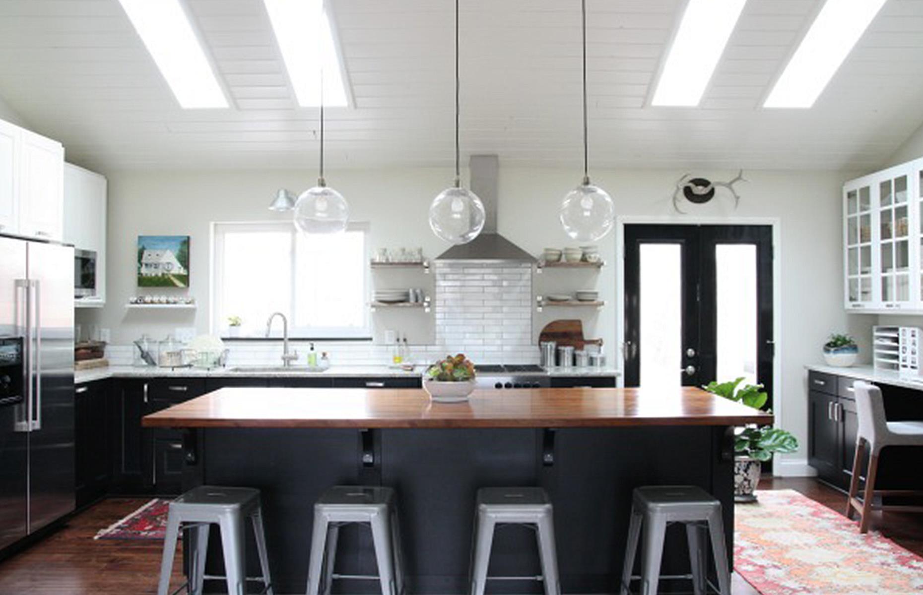 After: a three-into-one Scandi living space