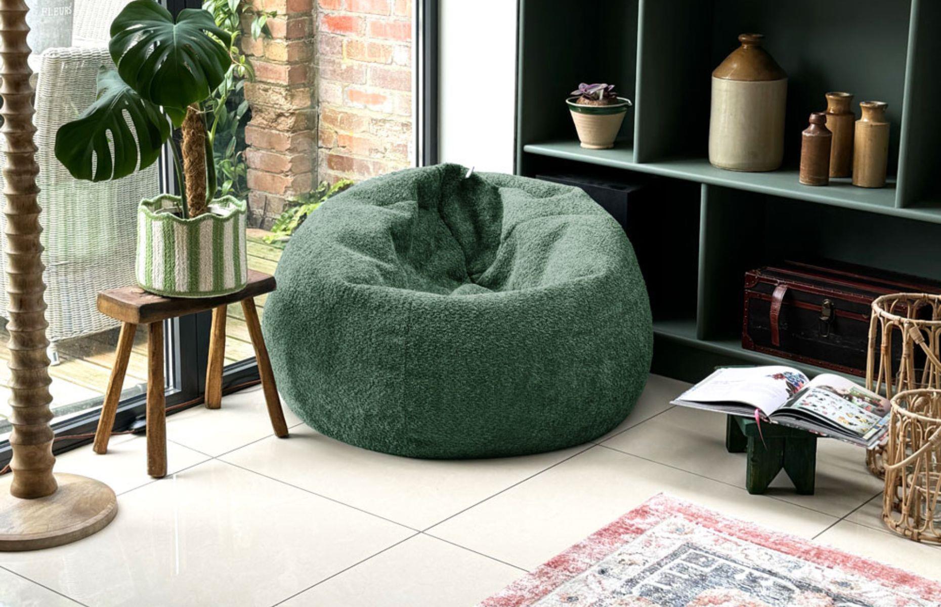 Now: bean bags