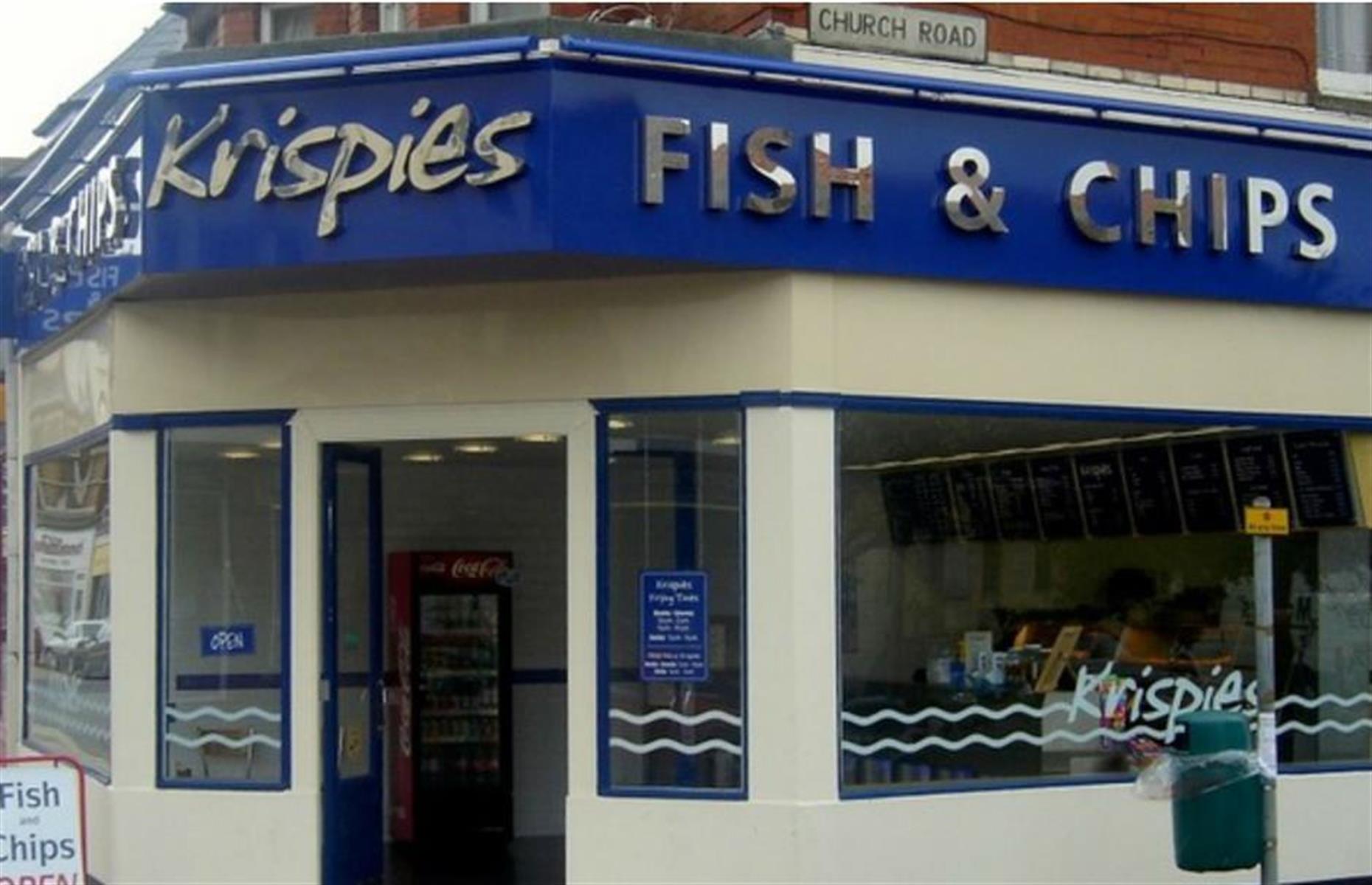 Overall winner: Krispies Fish & Chips, Exmouth, Devon   