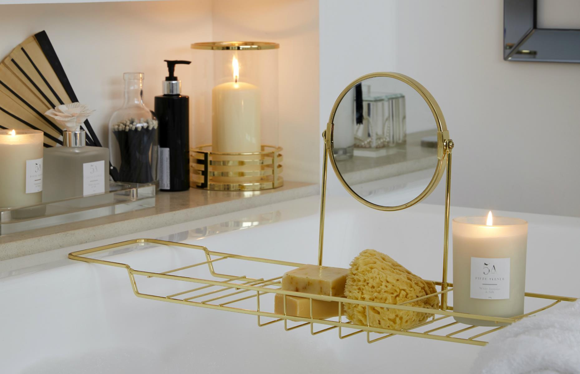 Bathe in a golden glow