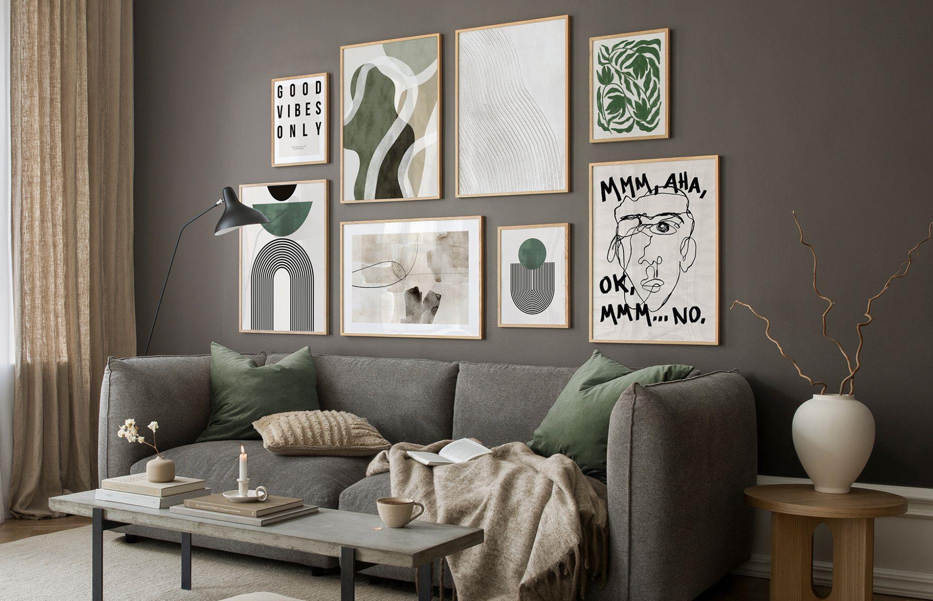 Hang pictures or shelves