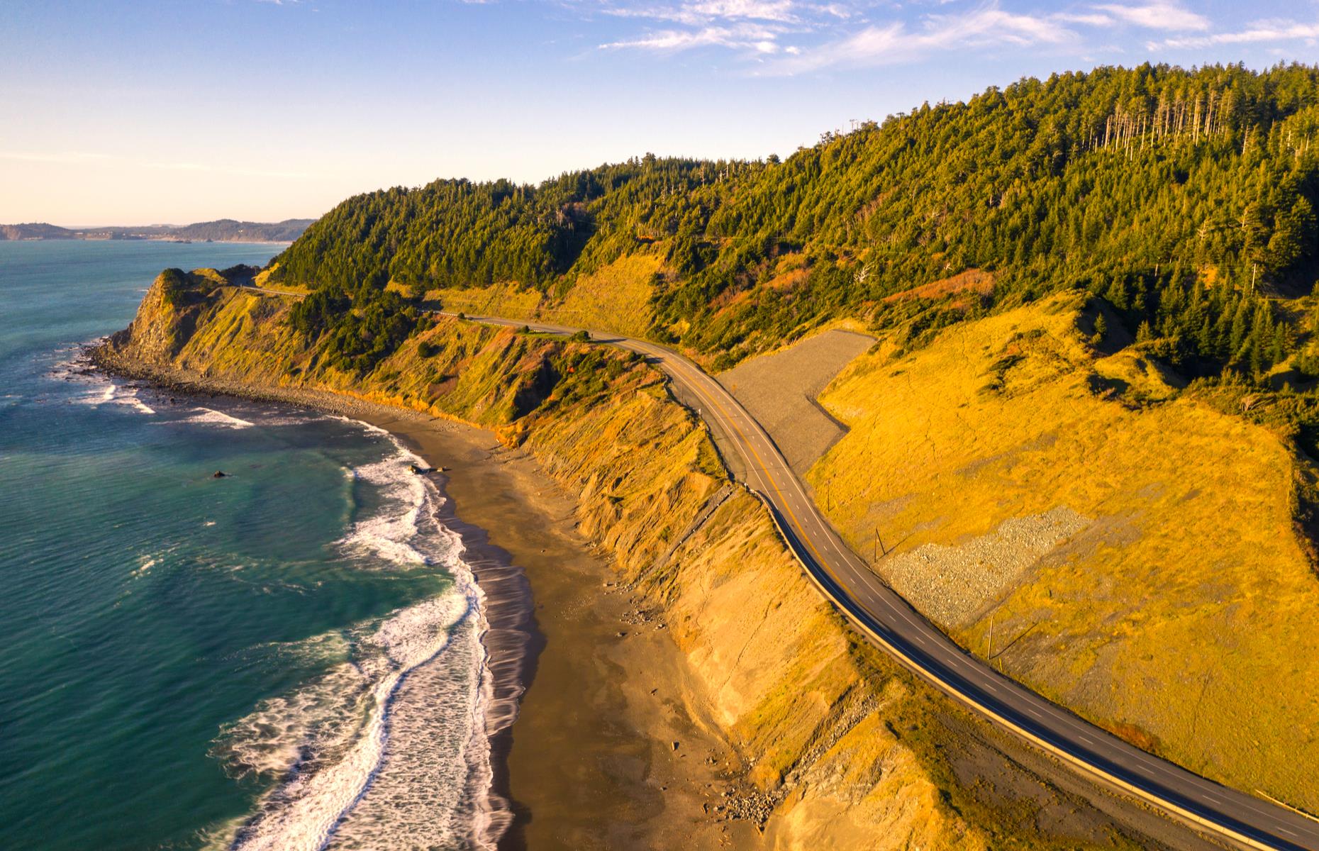 Pacific Coast Scenic Byway, Oregon