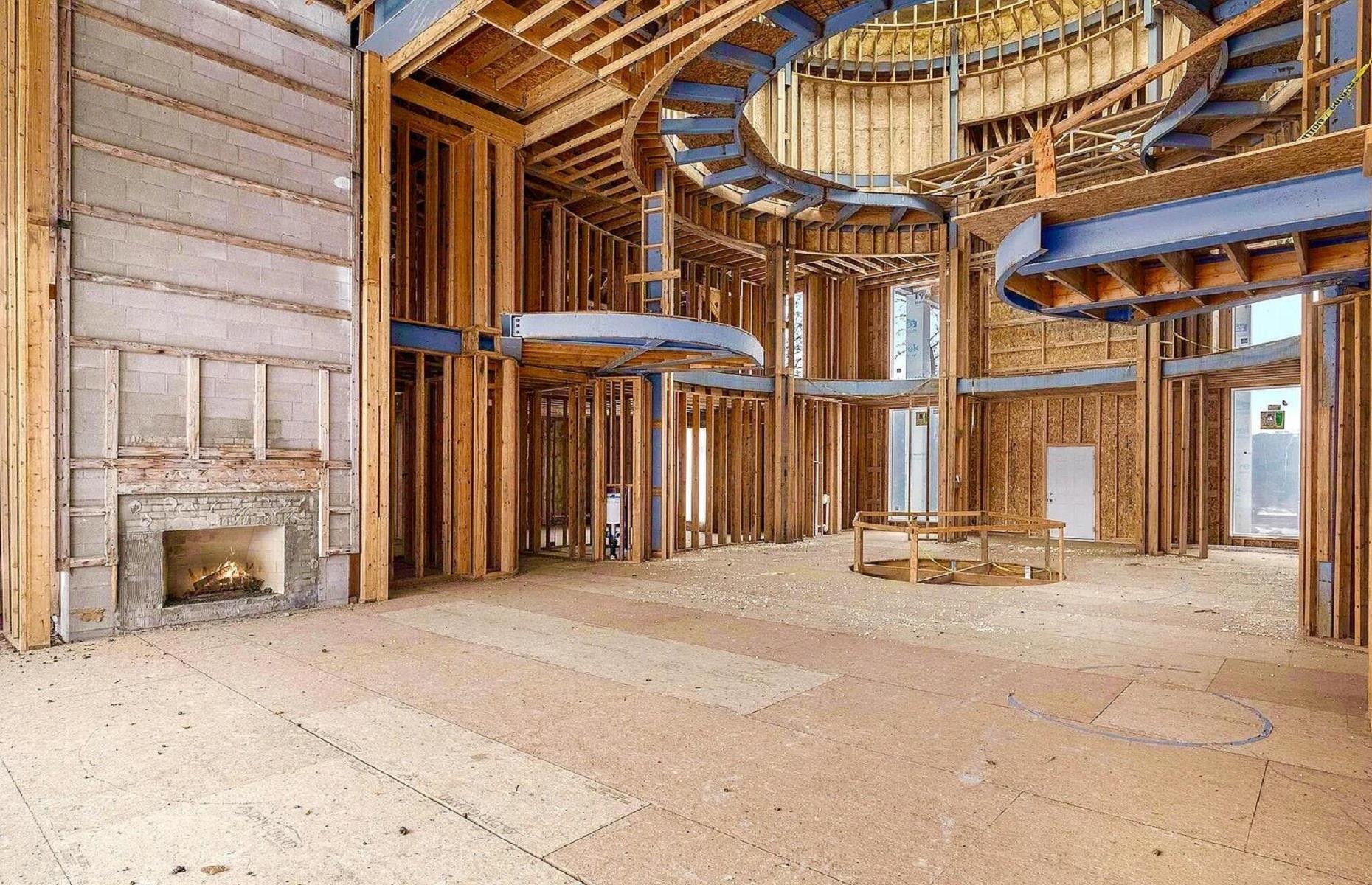 Half-finished mansion, Michigan, USA: £1.5 million ($1.9m)