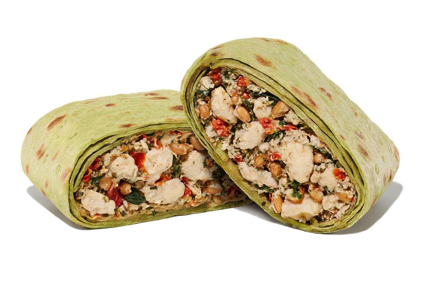 26. Green Goddess Wrap, Dunkin', USA