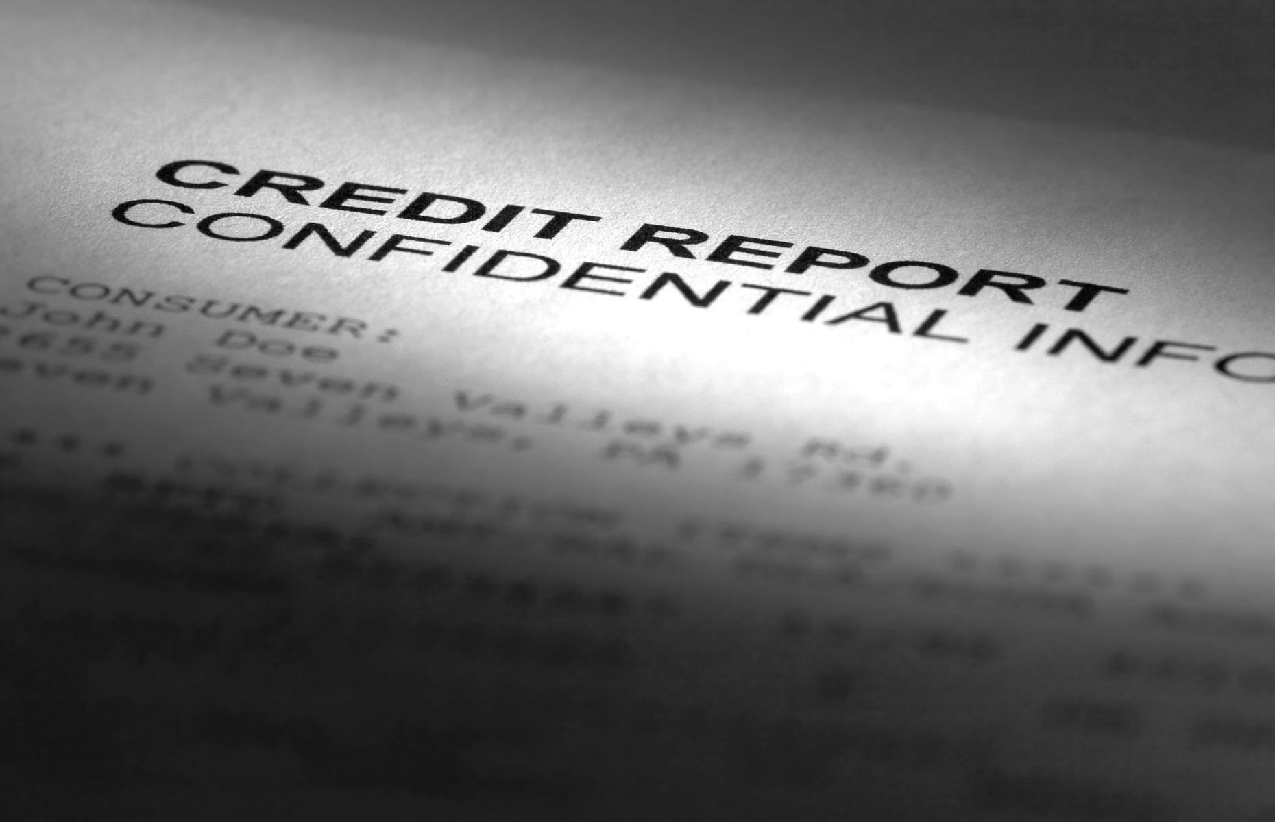 Your credit report