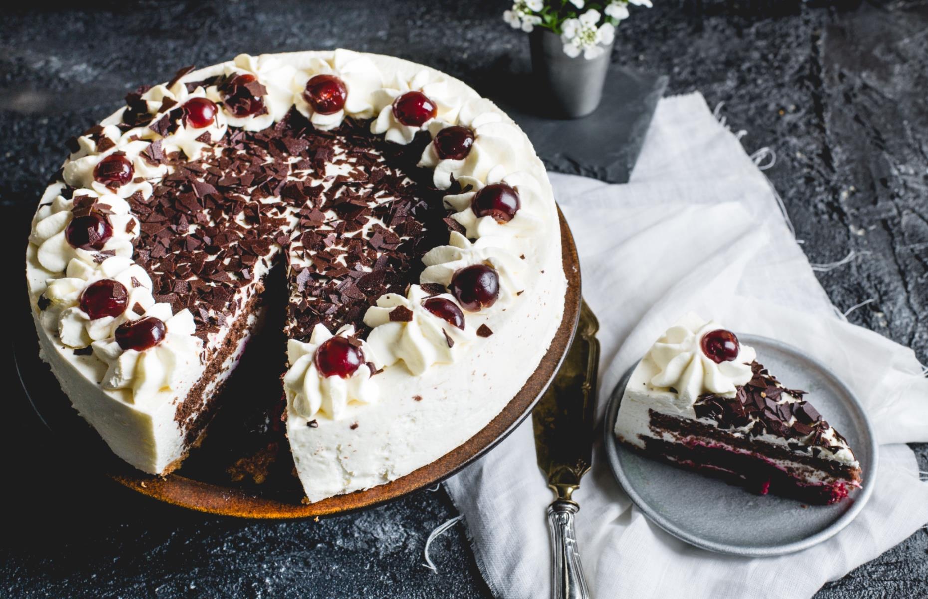 7. Black Forest gâteau