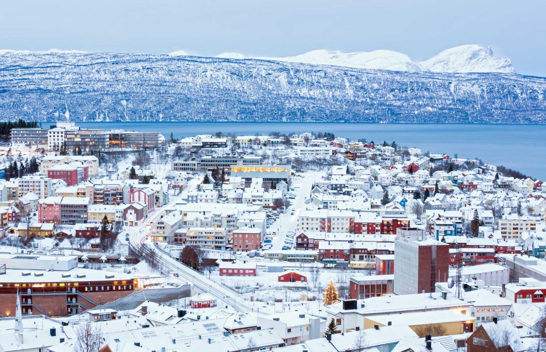 Toast the end of winter in Narvik, Norway