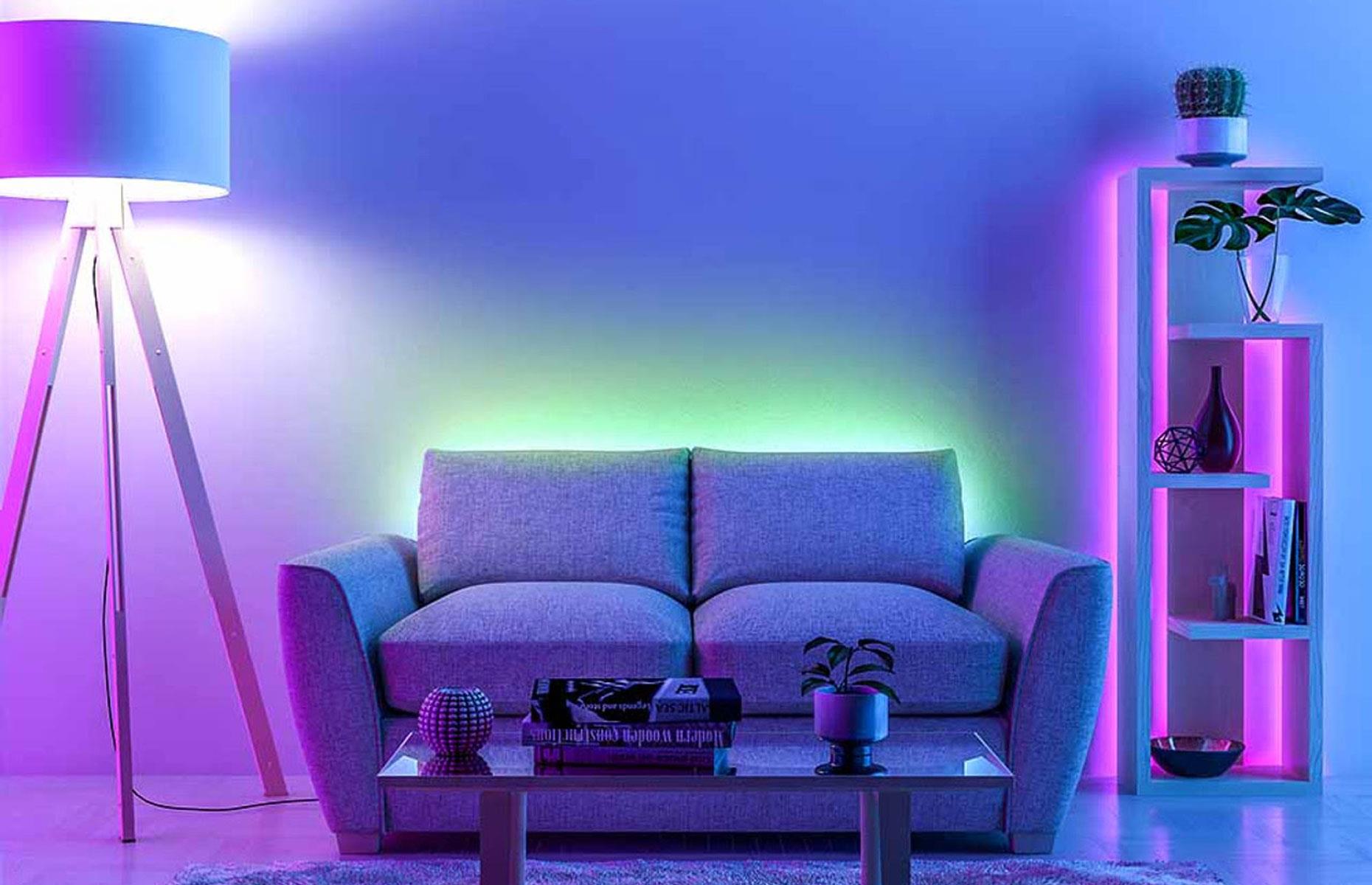 Let your sofa glimmer