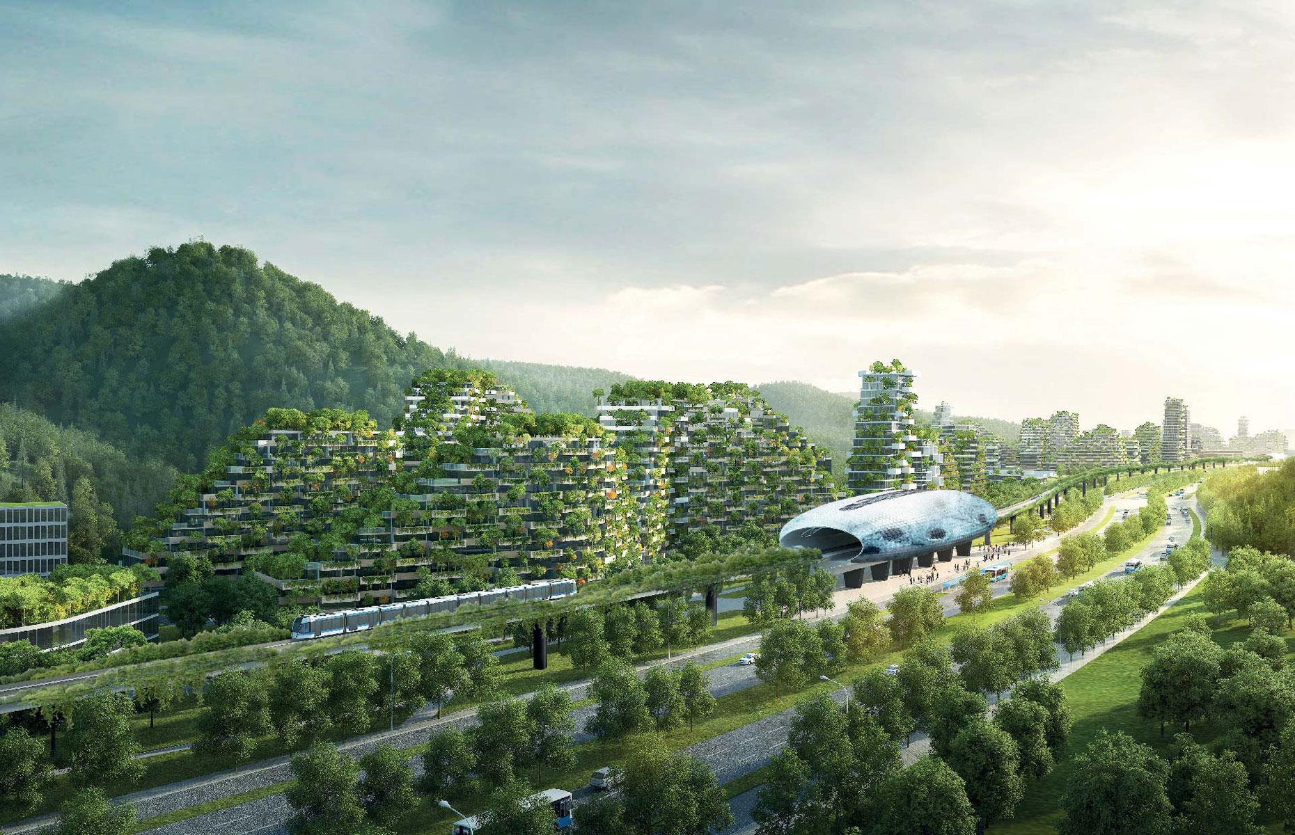 Forest City Liuzhou, Guangxi Province, China 