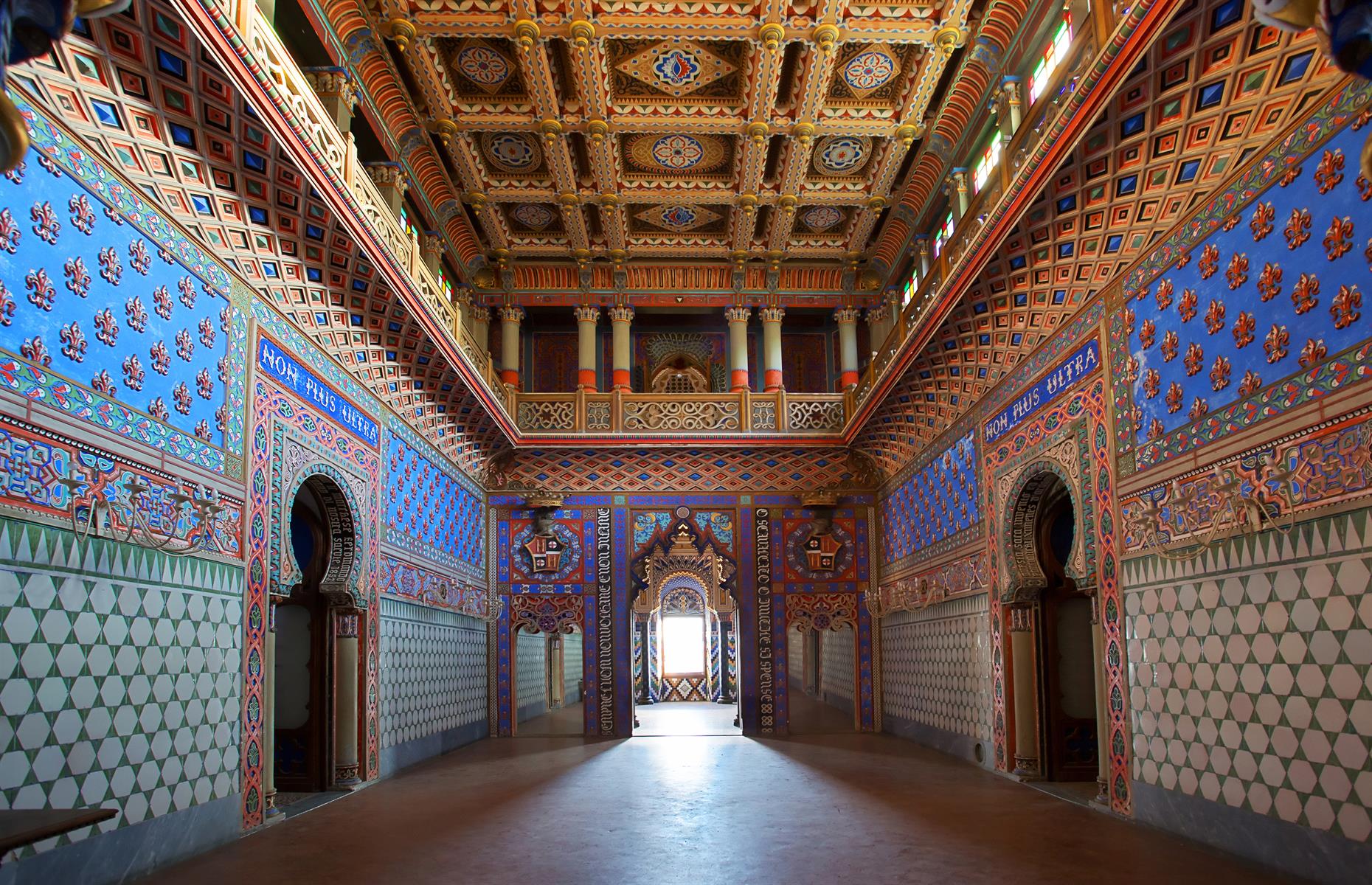 Castello di Sammezzano, Toskana, Italien 