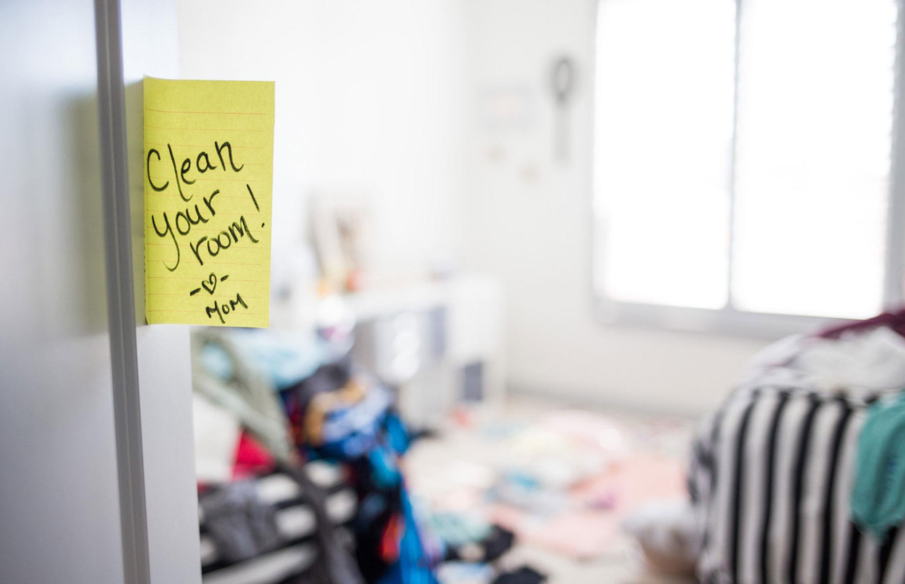 Teenage bedroom rebellions