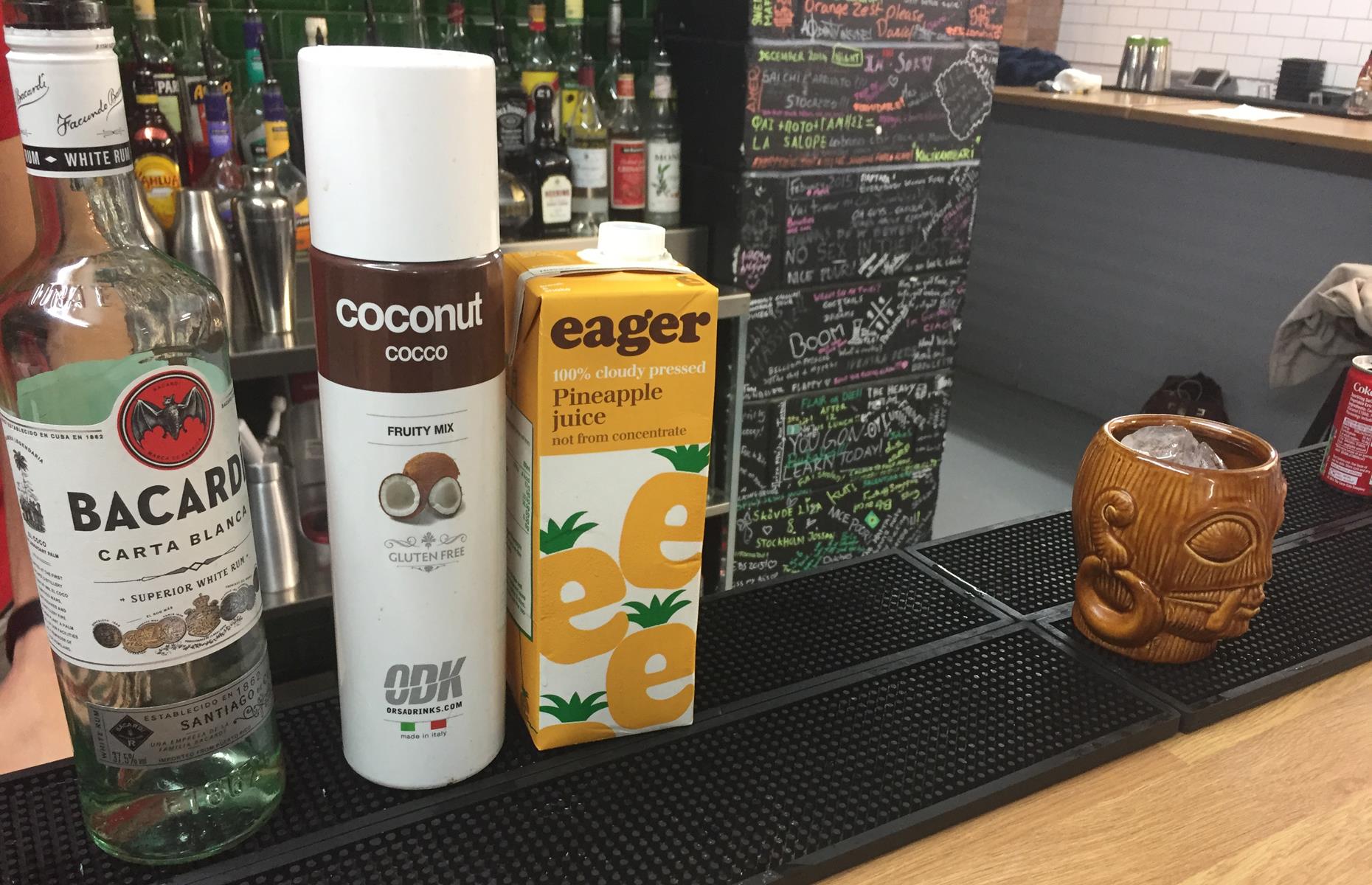 Pina Colada – hack #1
