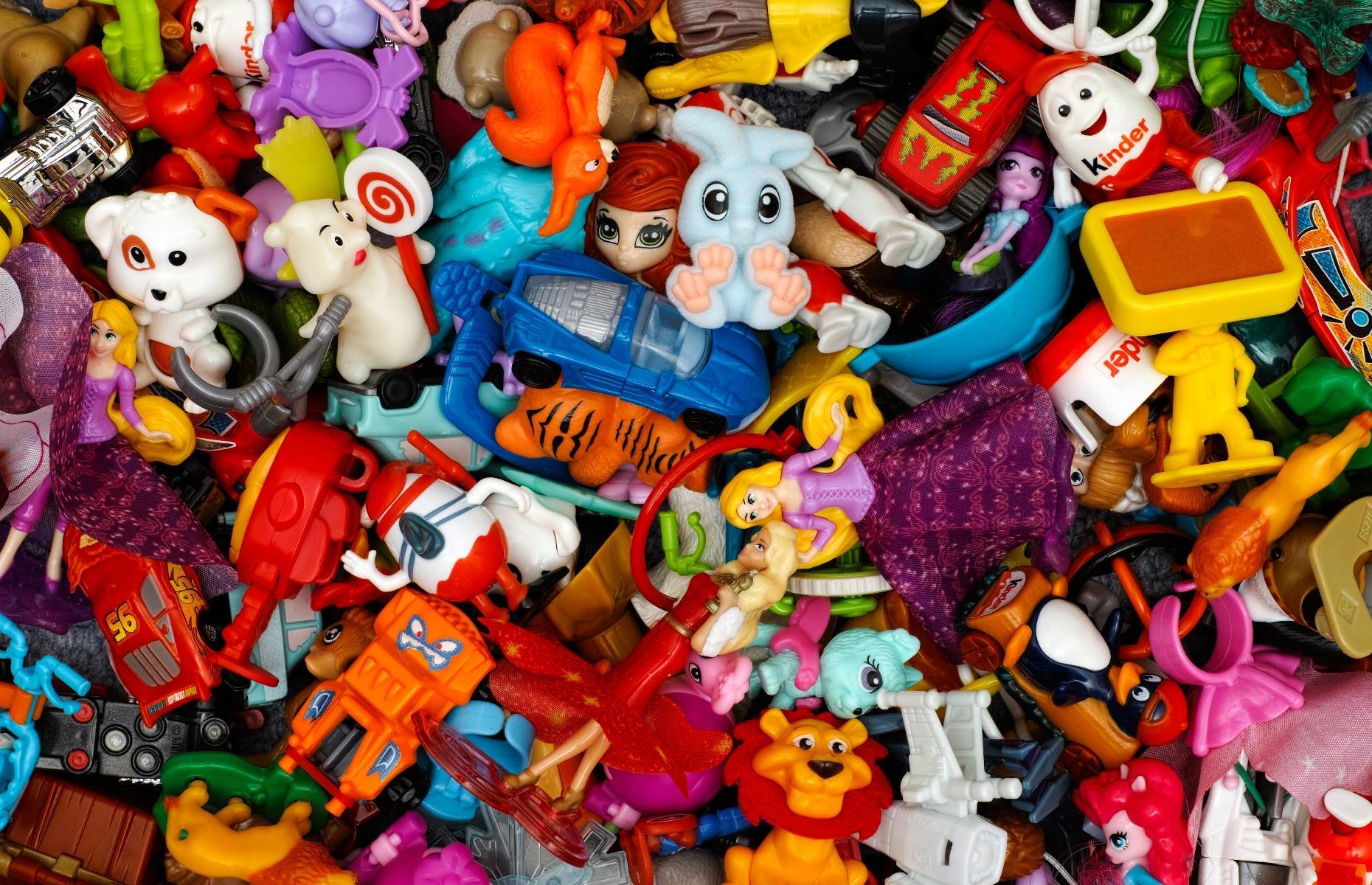 Complimentary toys prized by collectors