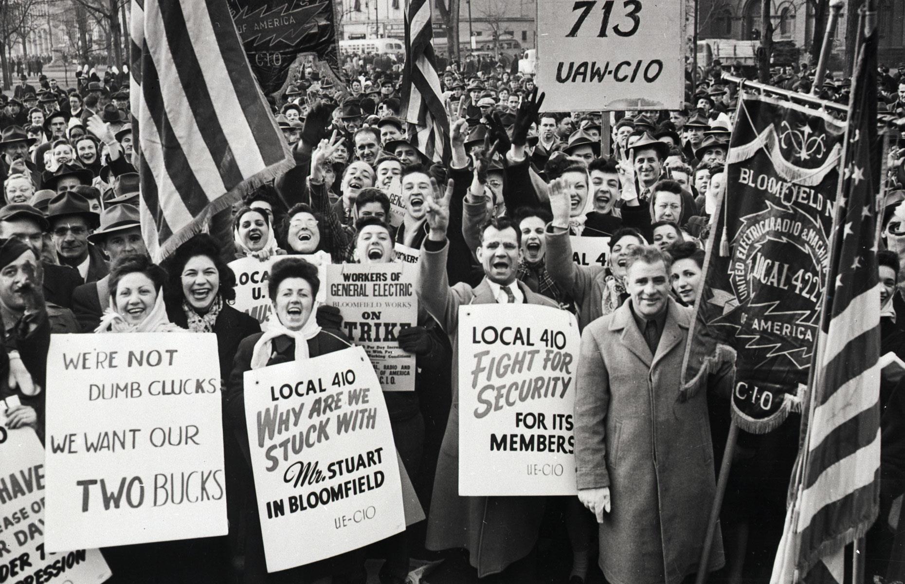 The Union of Electrical, Radio and Machinist Workers’ Strike of 1946: 174,000 workers