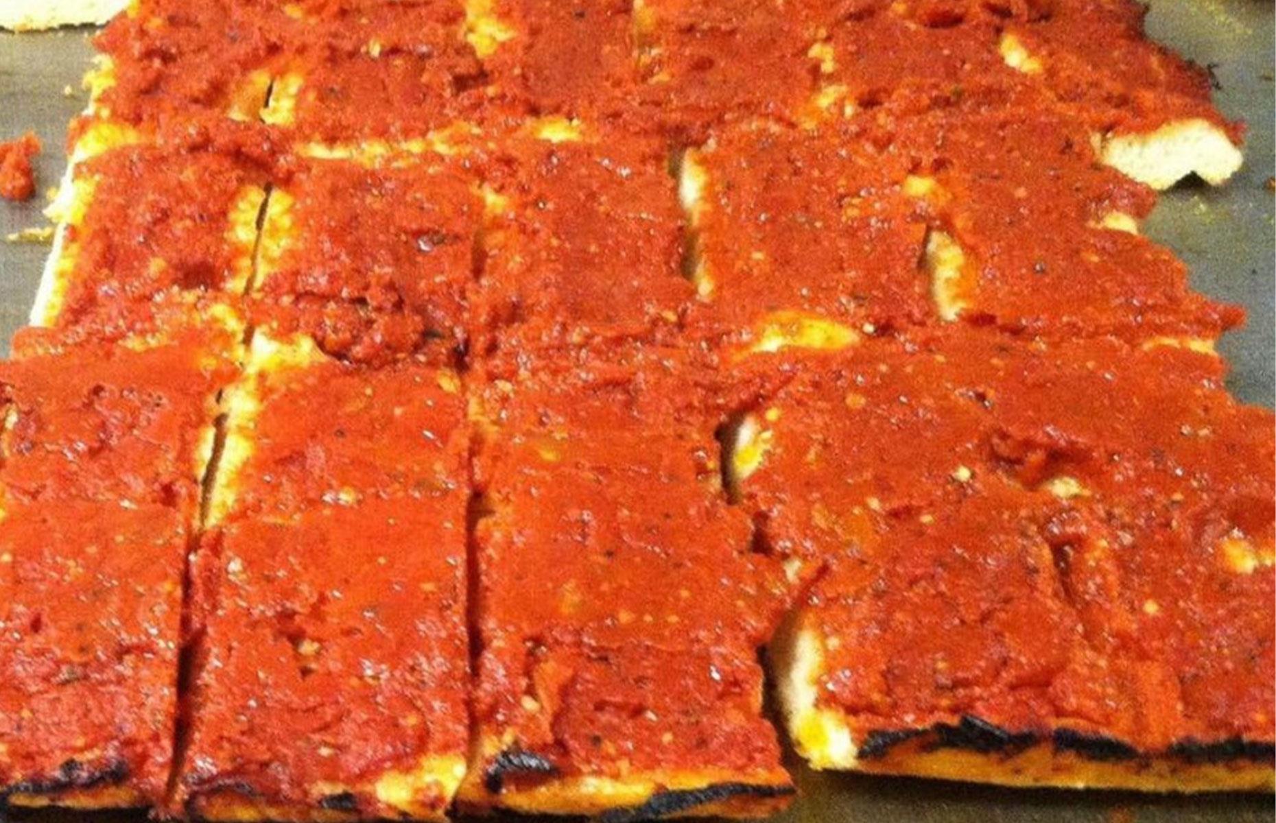 20. Rhode Island pizza strips
