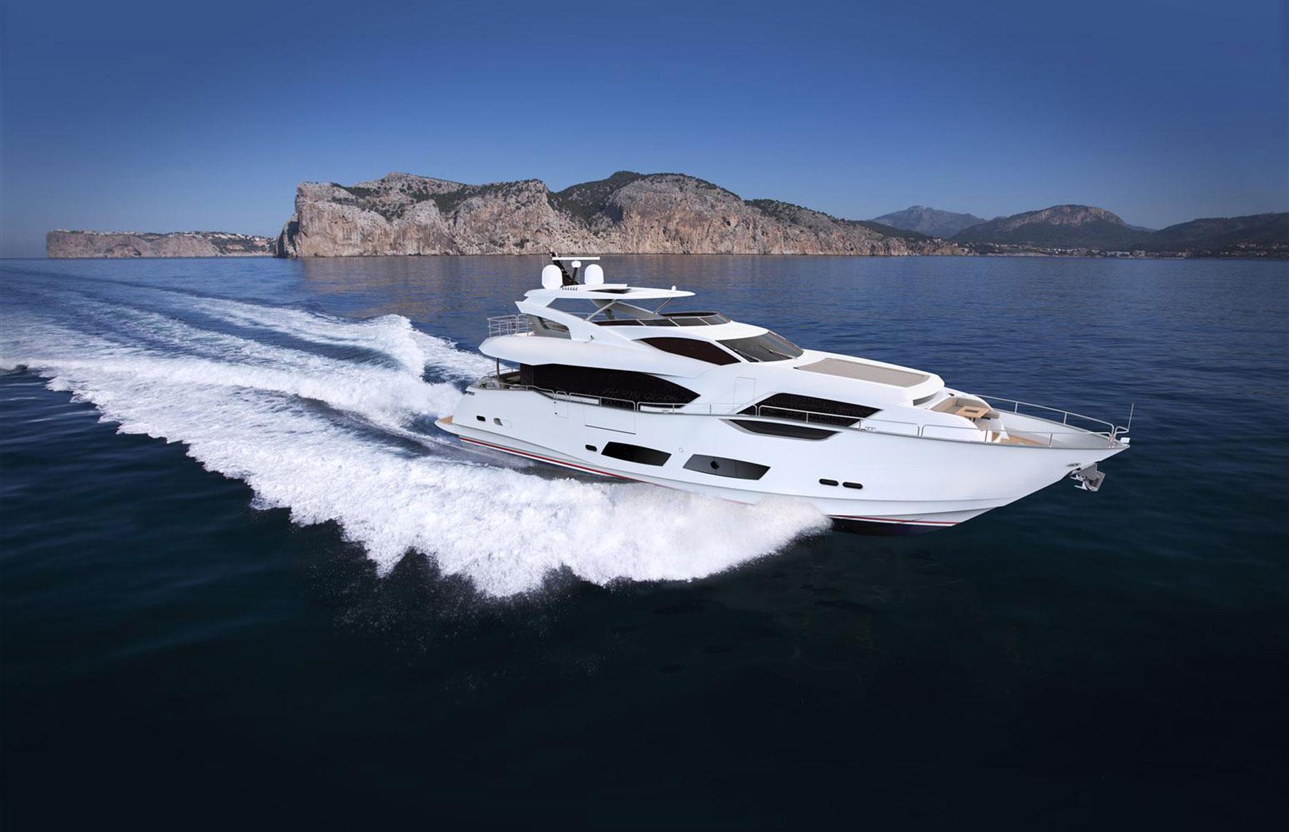 High-end yachts