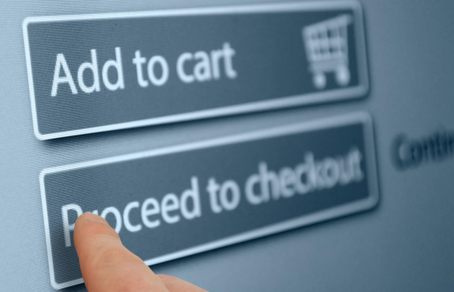 Add items to your shopping cart… and then leave 